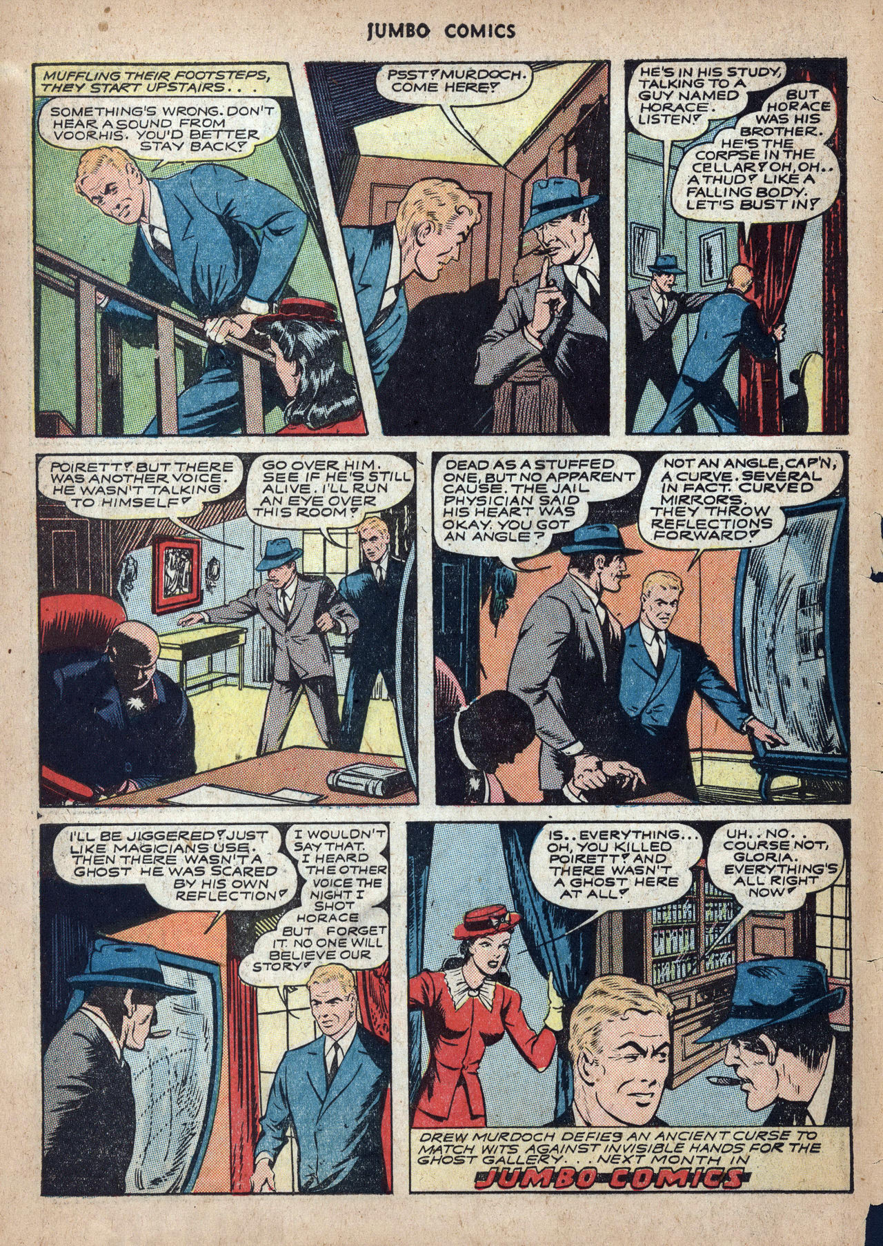 Read online Jumbo Comics comic -  Issue #54 - 58