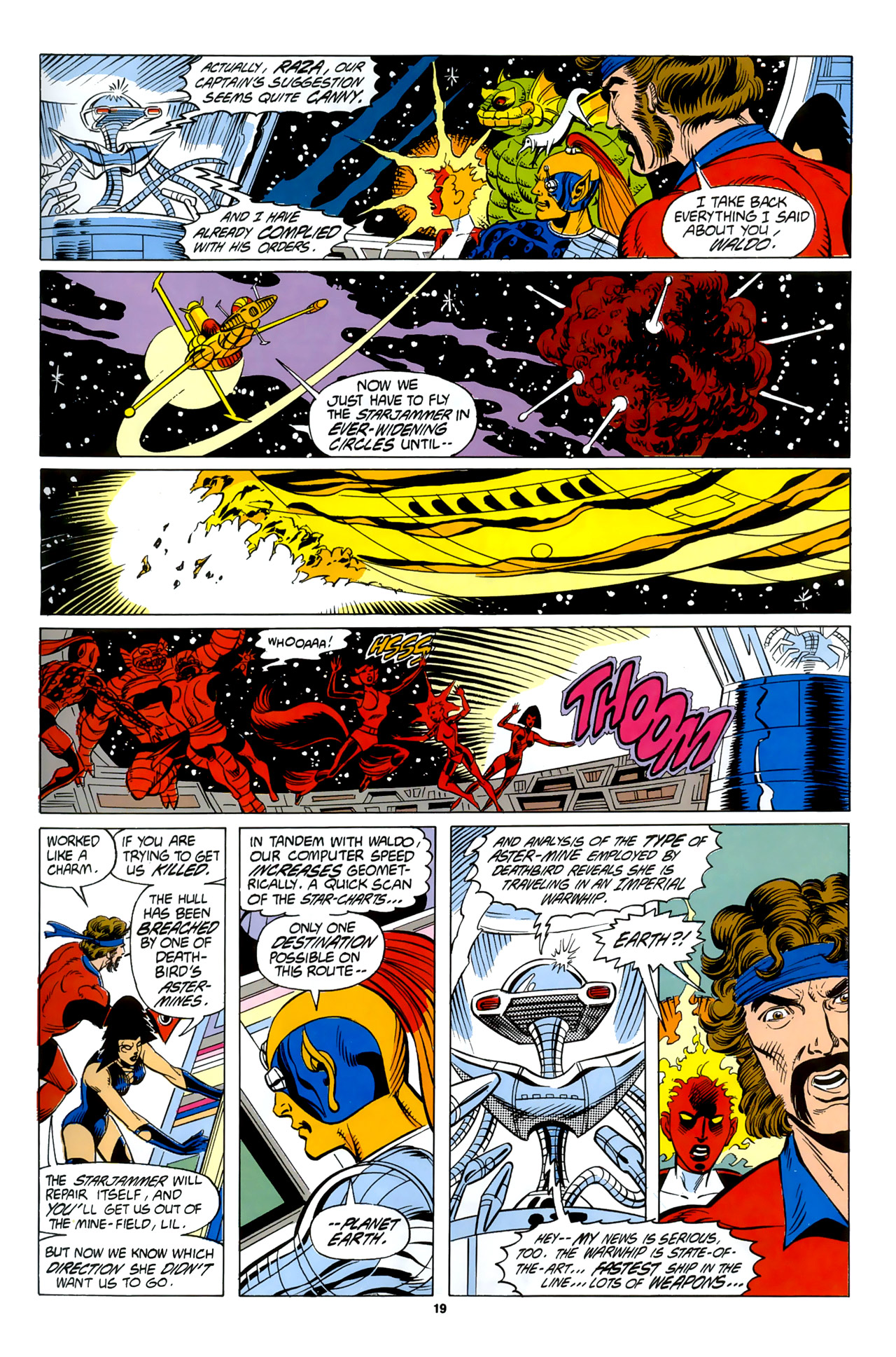 Read online X-Men Spotlight On...Starjammers comic -  Issue #2 - 21