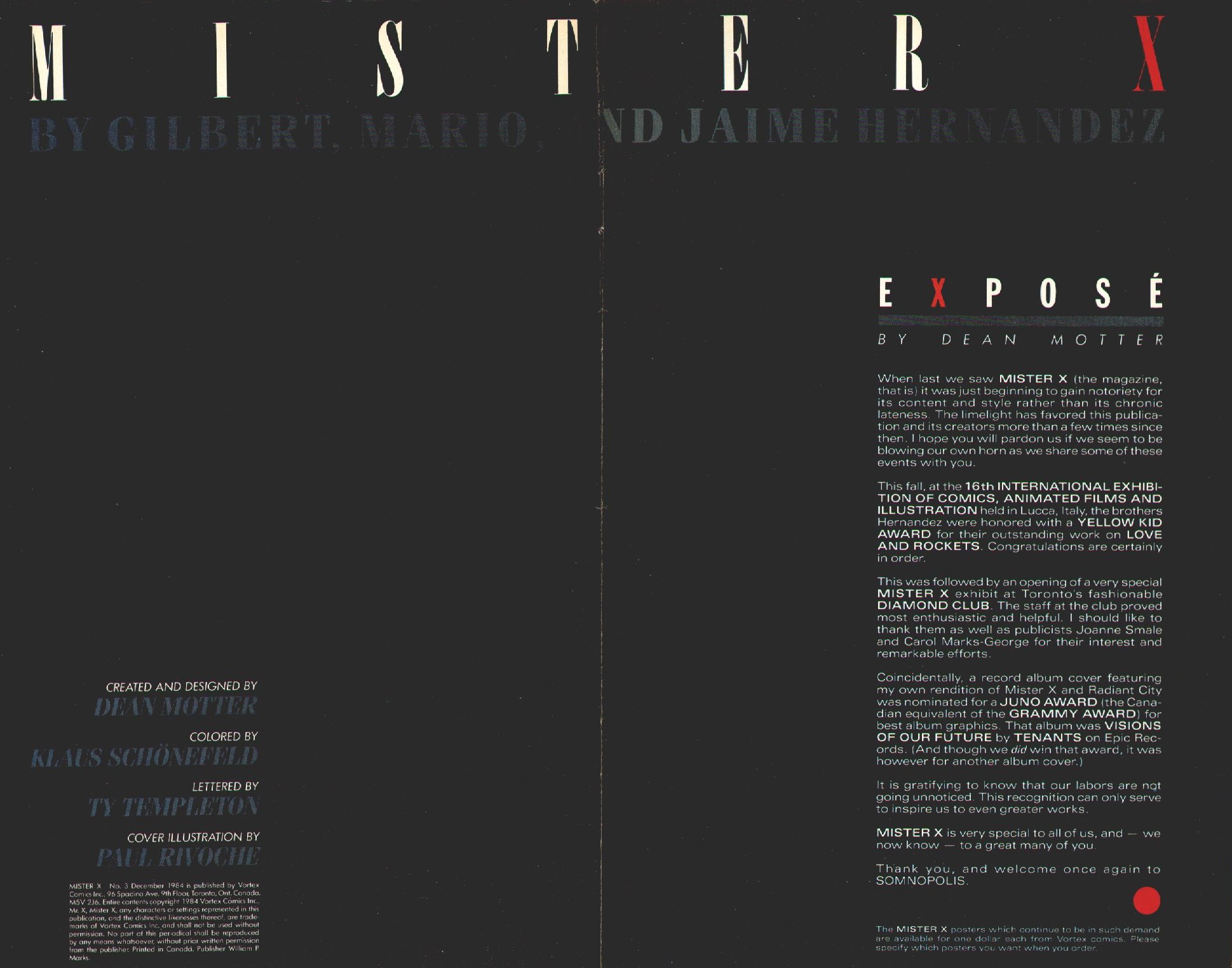 Read online Mister X comic -  Issue #3 - 2
