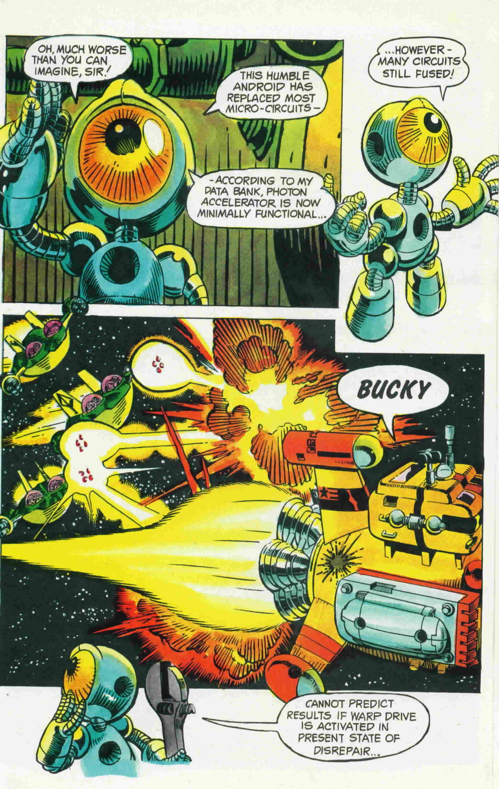 Read online Bucky O'Hare (1991) comic -  Issue #1 - 21