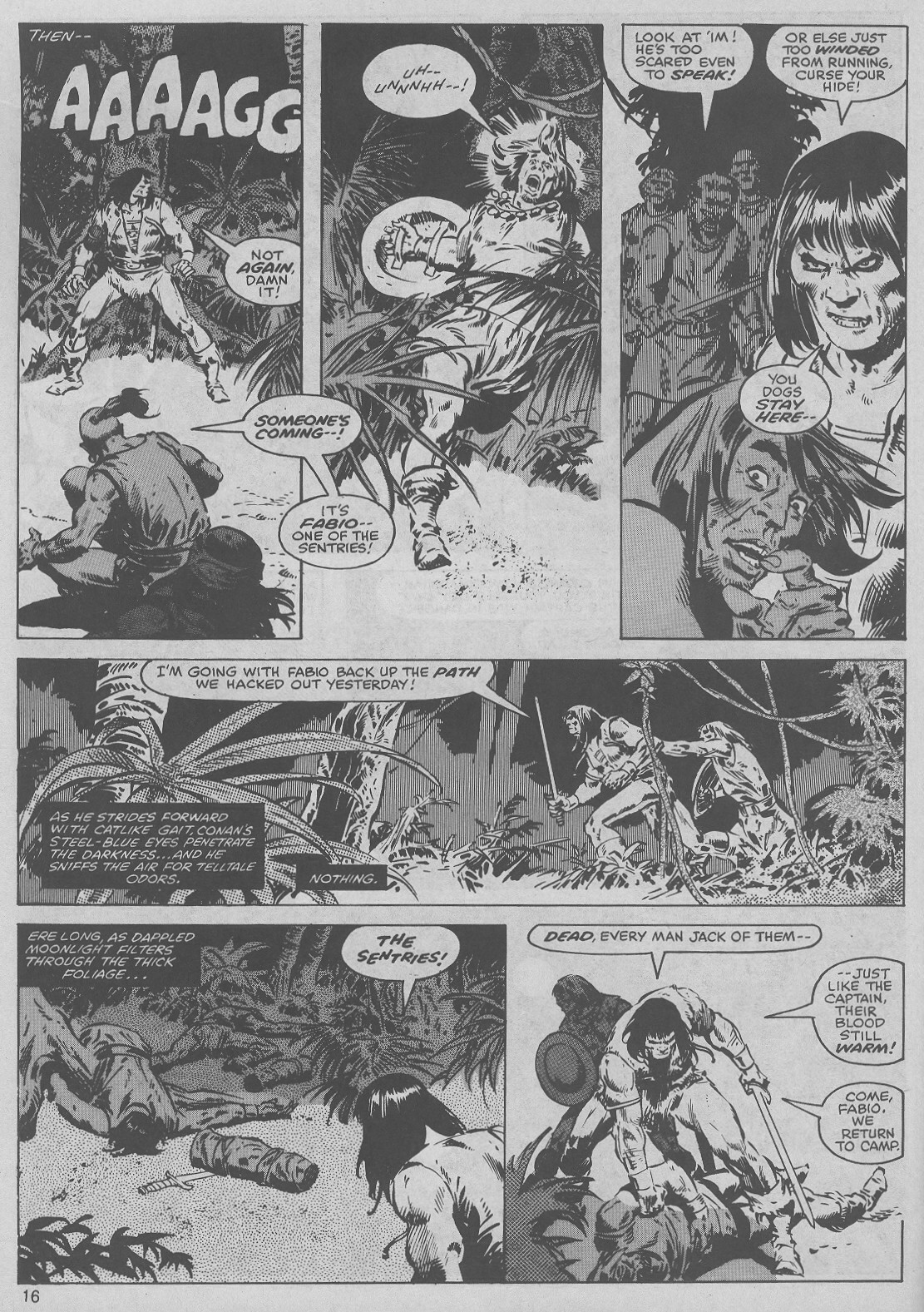 Read online The Savage Sword Of Conan comic -  Issue #45 - 16