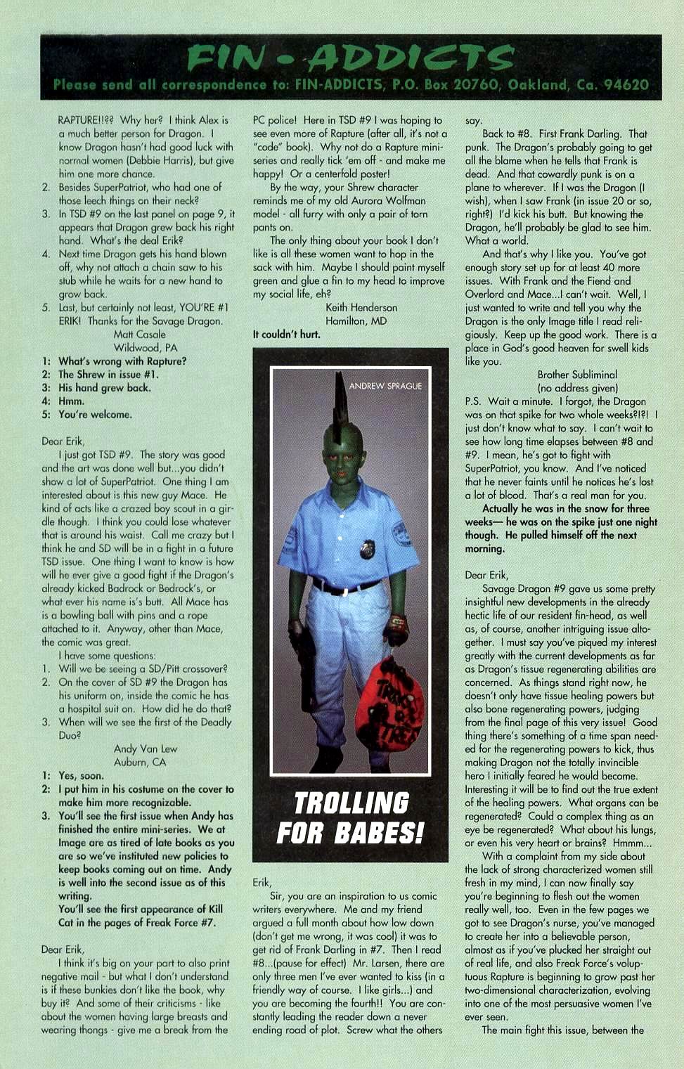 Read online The Savage Dragon (1993) comic -  Issue #10 - 33