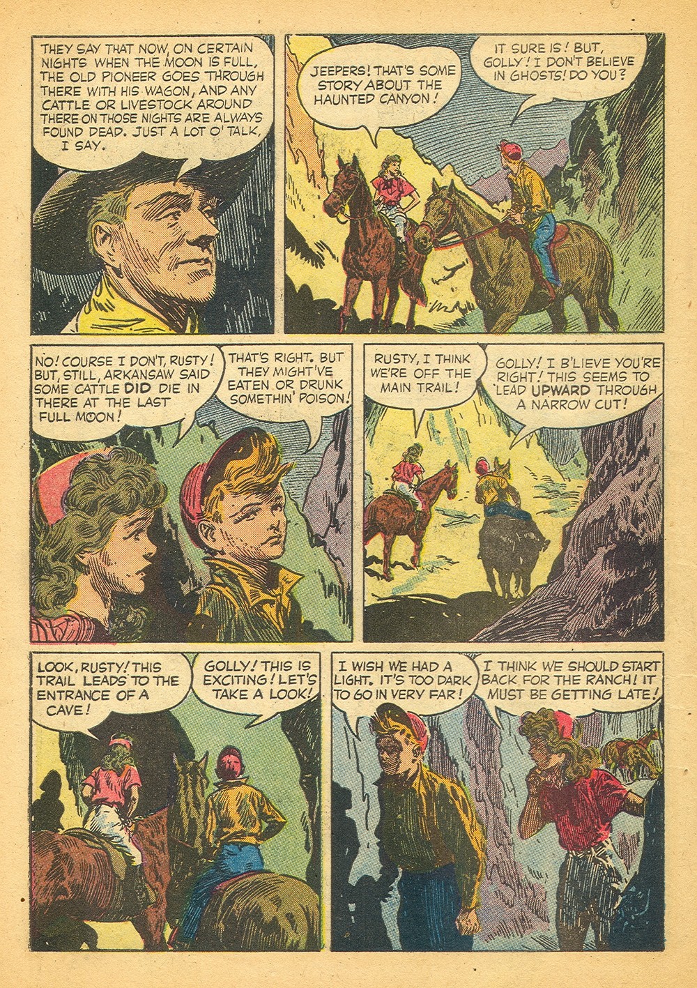 Read online Four Color Comics comic -  Issue #554 - 6