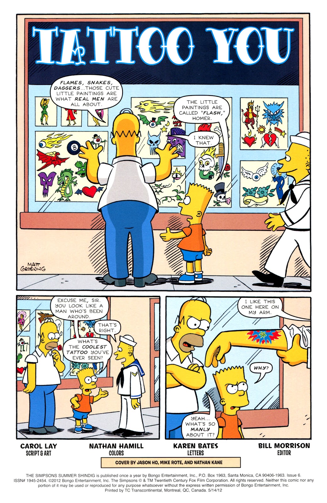 The Simpsons Summer Shindig issue 6 - Page 3