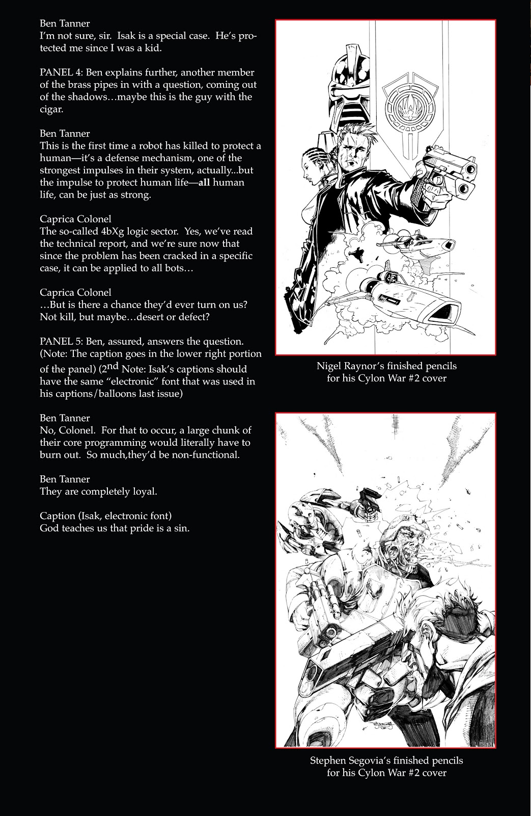 Battlestar Galactica: Cylon War issue 2 - Page 33
