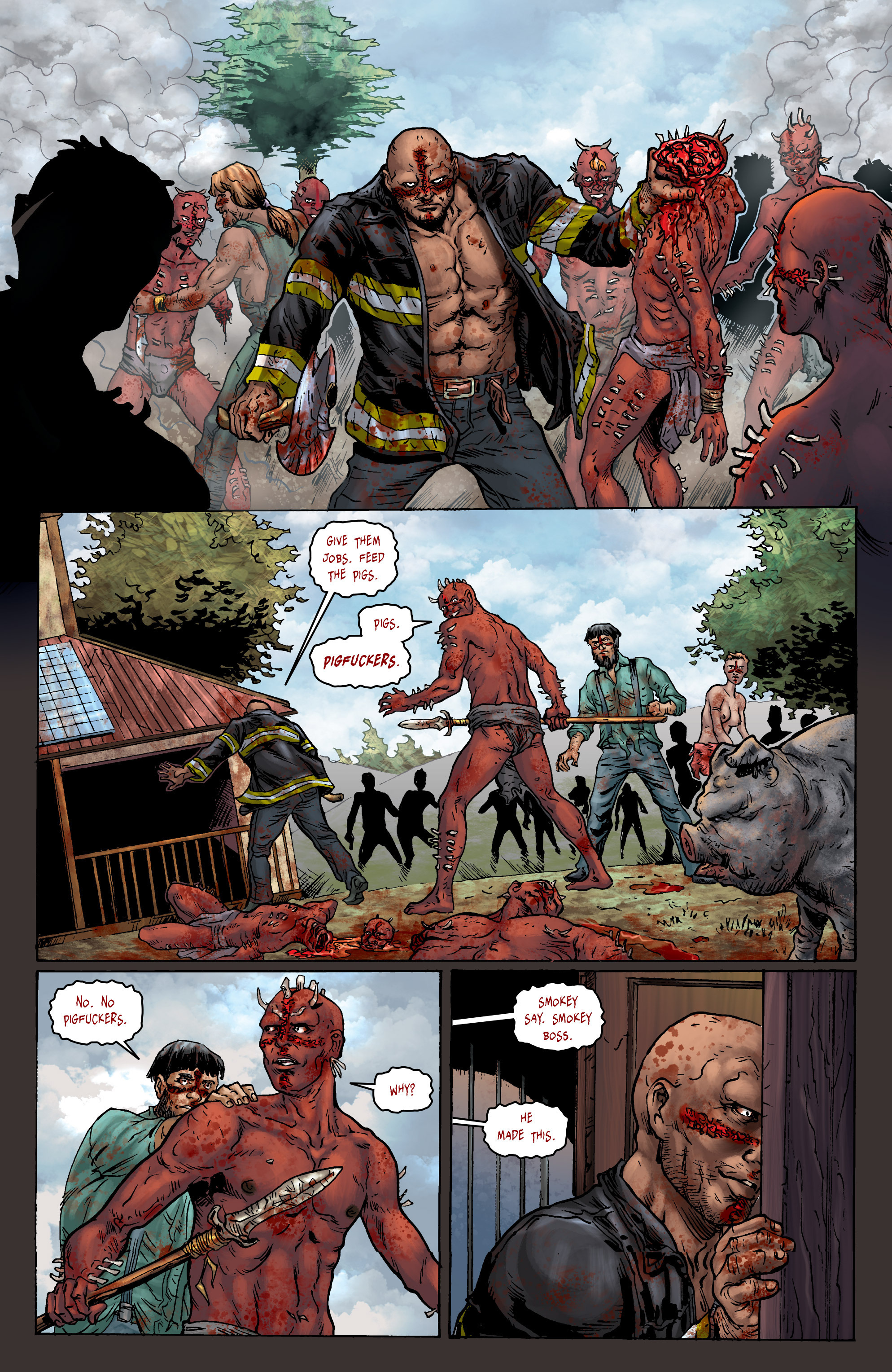 Read online Crossed: Badlands comic -  Issue #99 - 16