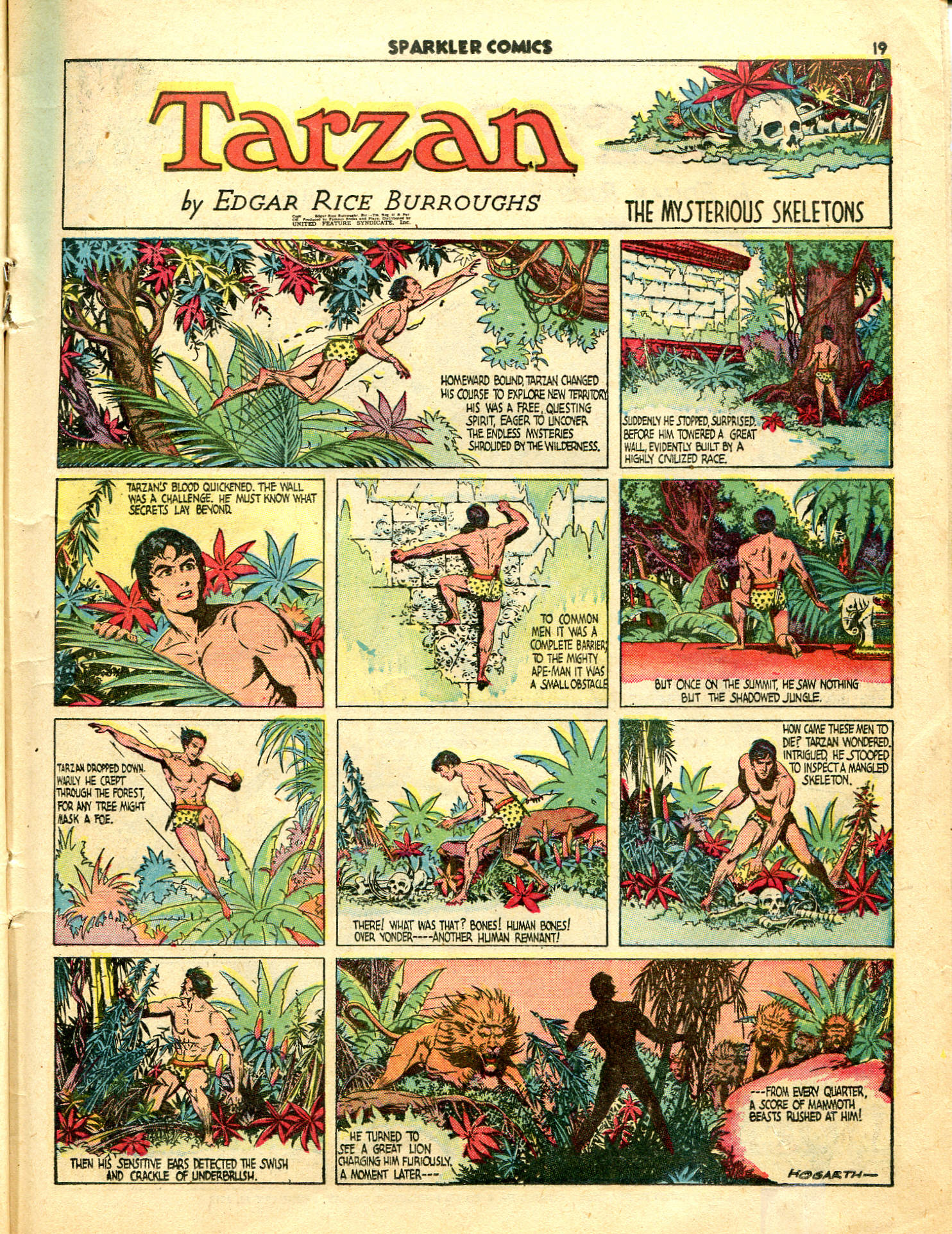 Read online Sparkler Comics comic -  Issue #7 - 21