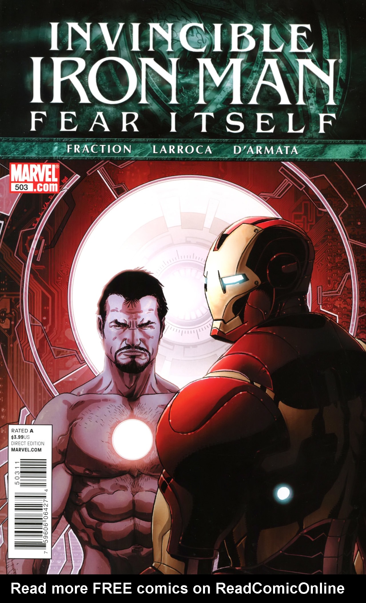 Read online The Invincible Iron Man (2008) comic -  Issue #503 - 1