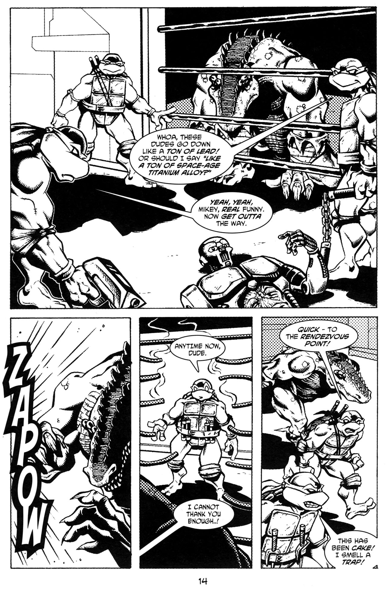 Read online Tales of the TMNT comic -  Issue #23 - 18