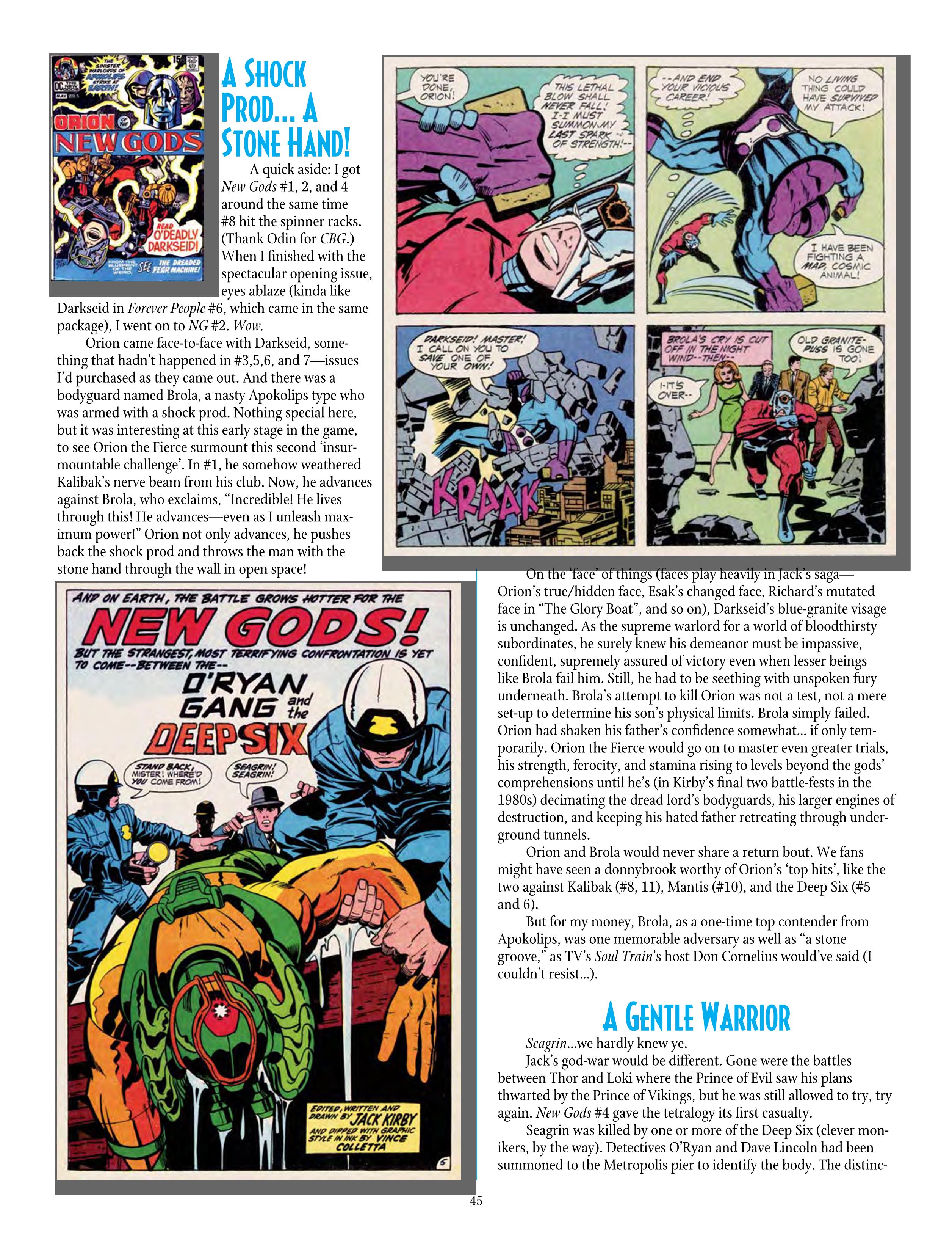 Read online The Jack Kirby Collector comic -  Issue #73 - 47