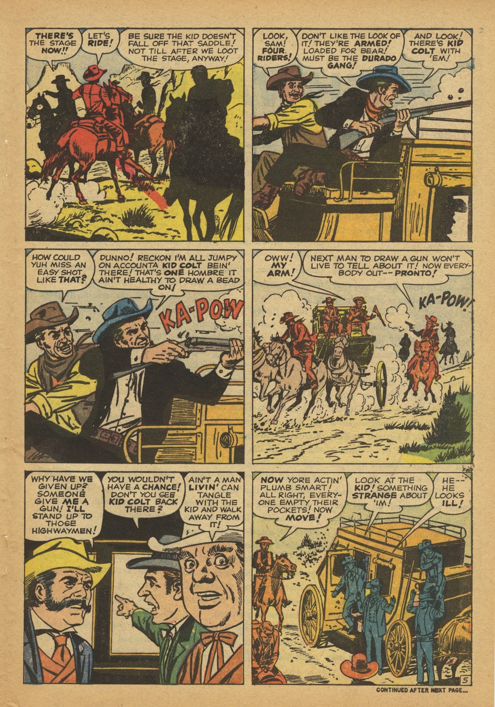Read online Kid Colt Outlaw comic -  Issue #92 - 7