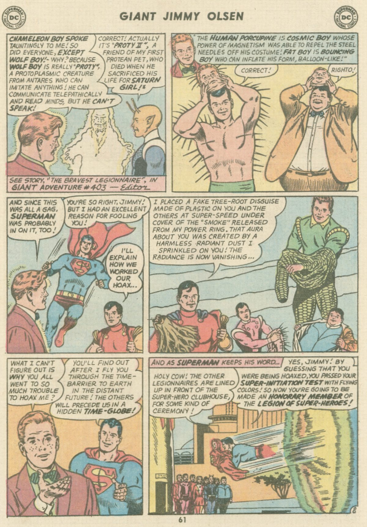 Read online Superman's Pal Jimmy Olsen comic -  Issue #140 - 63