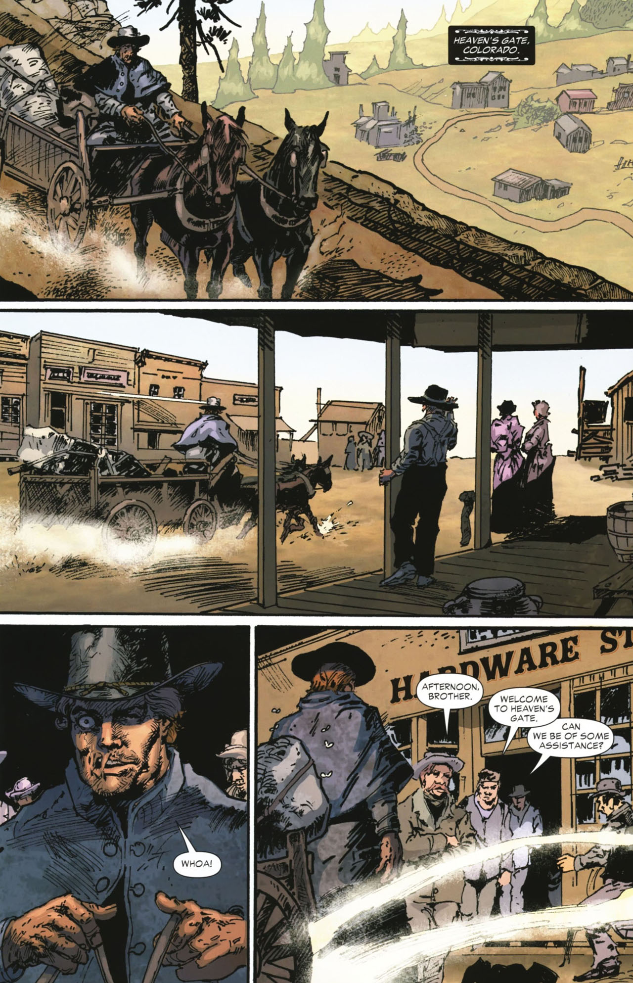Read online Jonah Hex: No Way Back comic -  Issue # TPB - 59