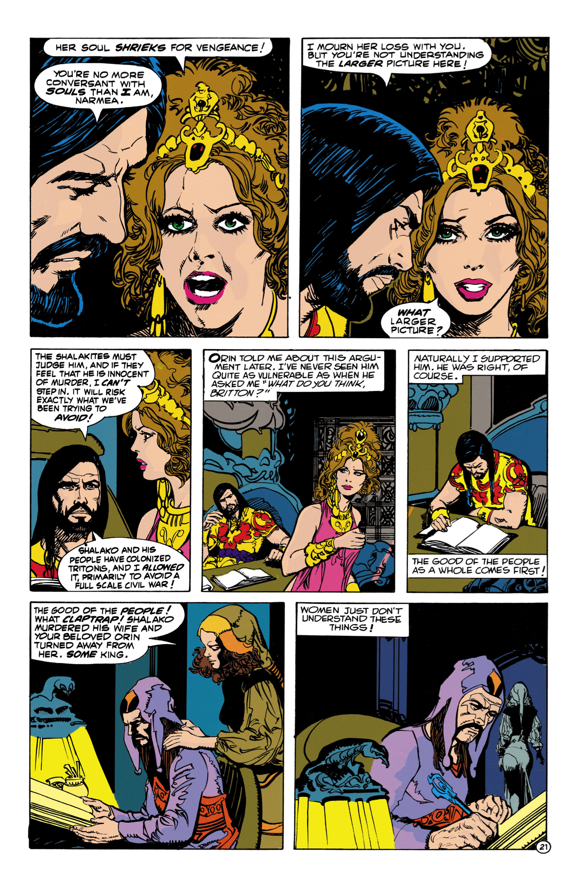 Read online The Atlantis Chronicles comic -  Issue #2 - 21