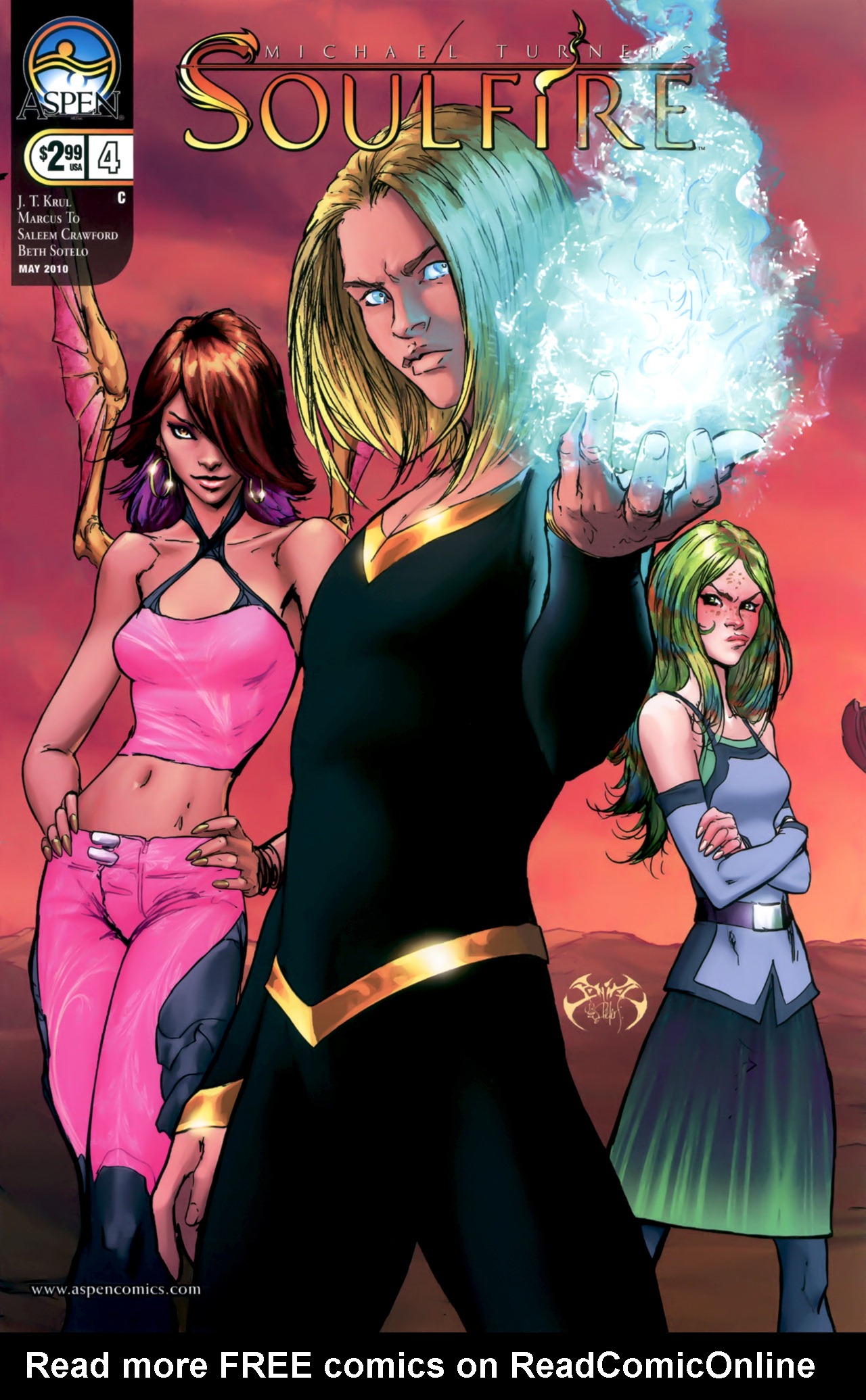 Read online Michael Turner's Soulfire (2009) comic -  Issue #4 - 2