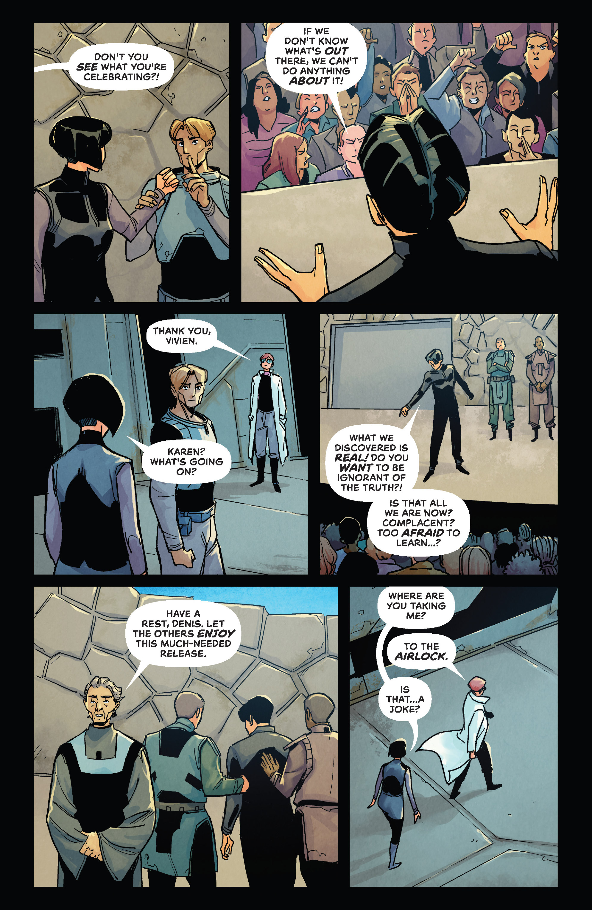 Read online Outpost Zero comic -  Issue #13 - 14