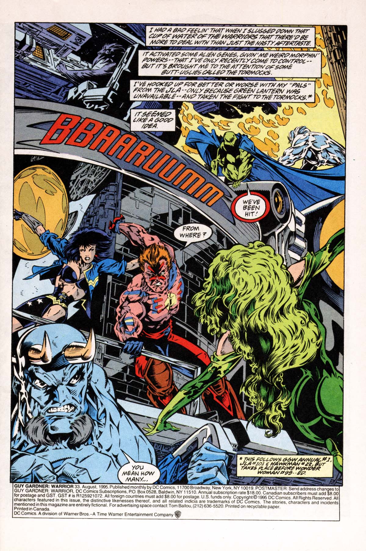 Read online Justice League America comic -  Issue #101c - 2