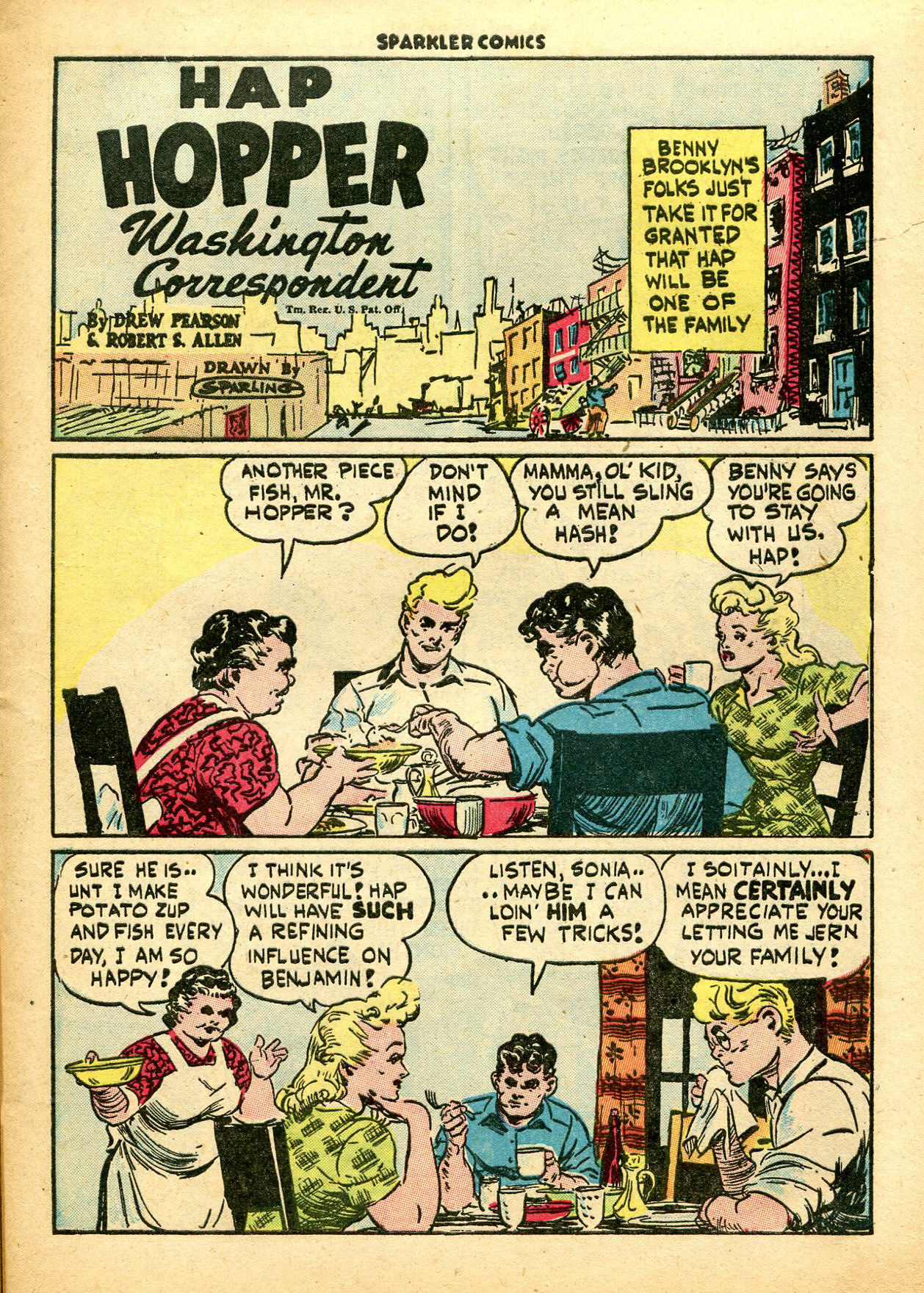 Read online Sparkler Comics comic -  Issue #26 - 9