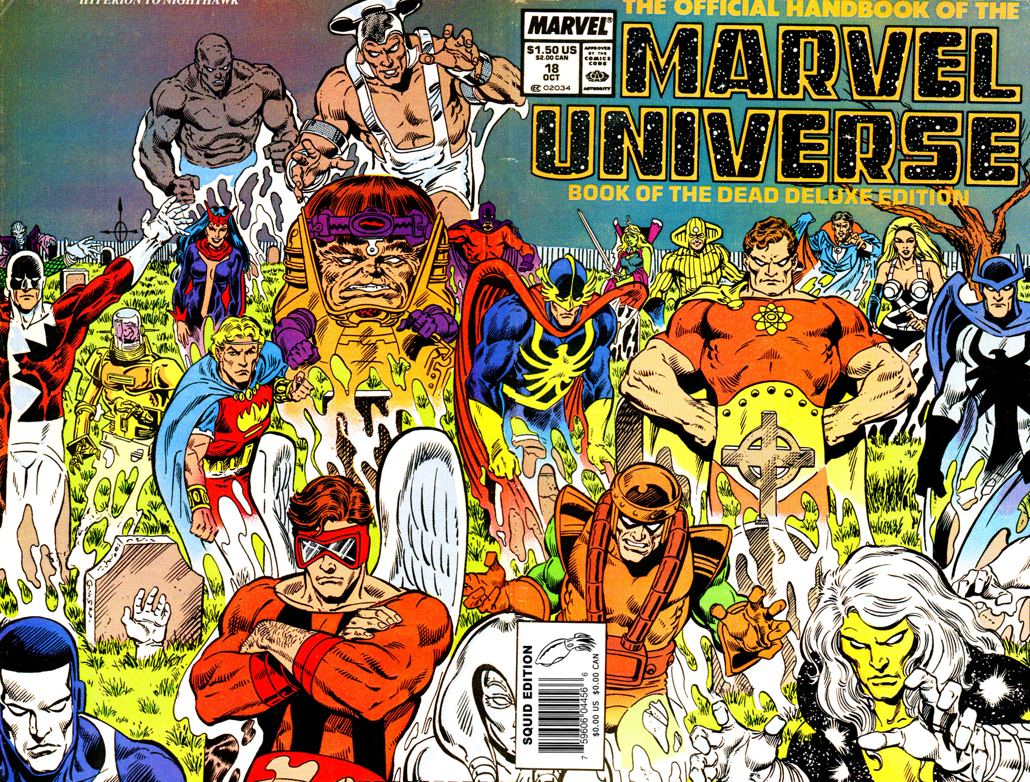 Read online The Official Handbook of the Marvel Universe Deluxe Edition comic -  Issue #18 - 1