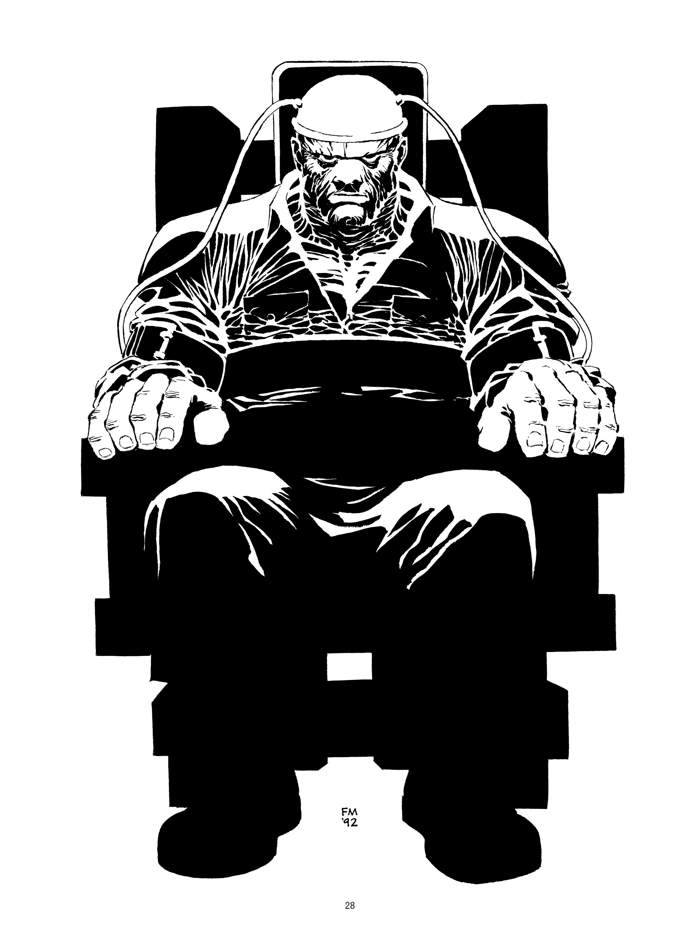 Read online Frank Miller: The Art of Sin City comic -  Issue # TPB - 31