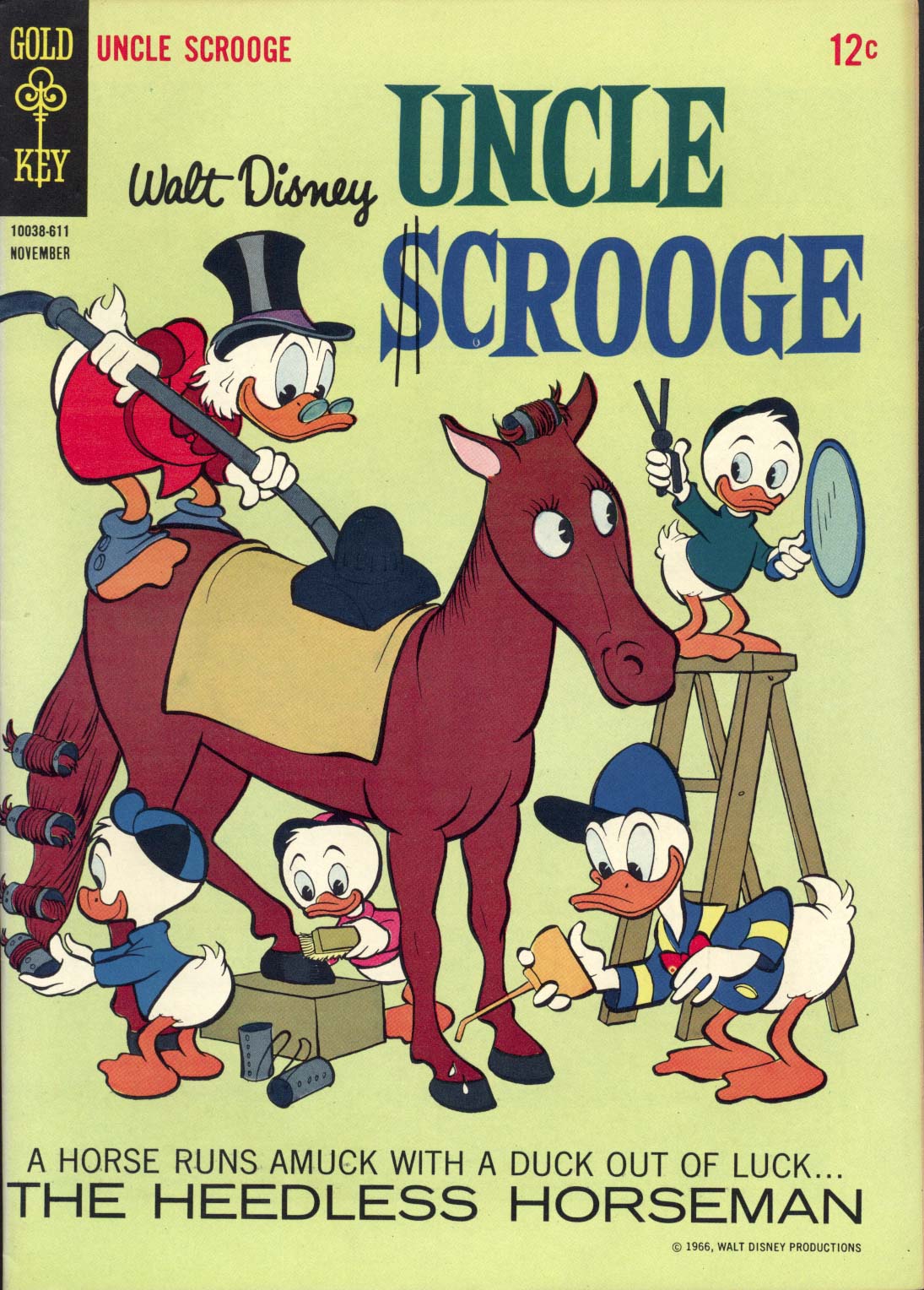 Read online Uncle Scrooge (1953) comic -  Issue #66 - 1