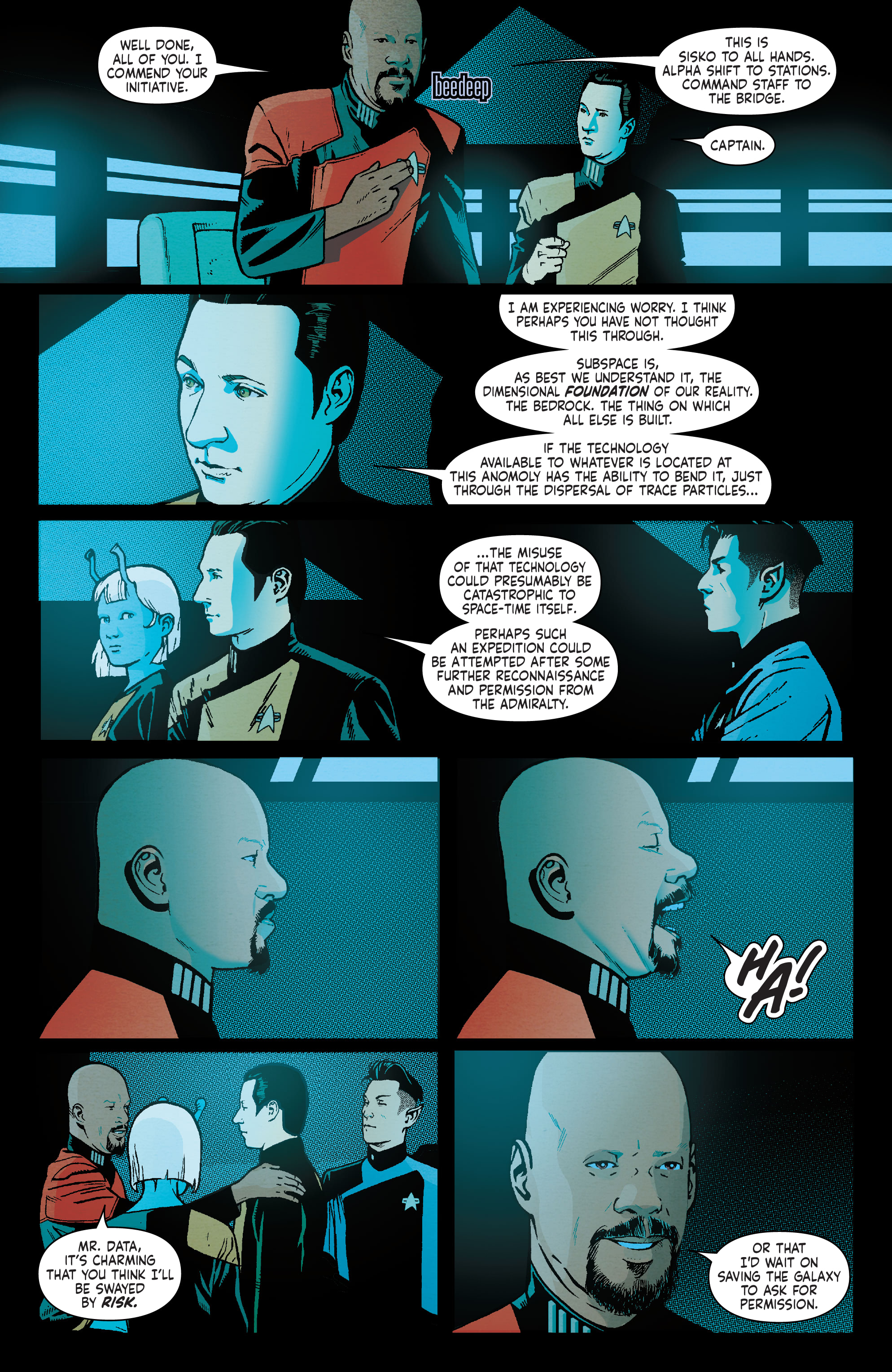 Read online Star Trek (2022) comic -  Issue #4 - 9