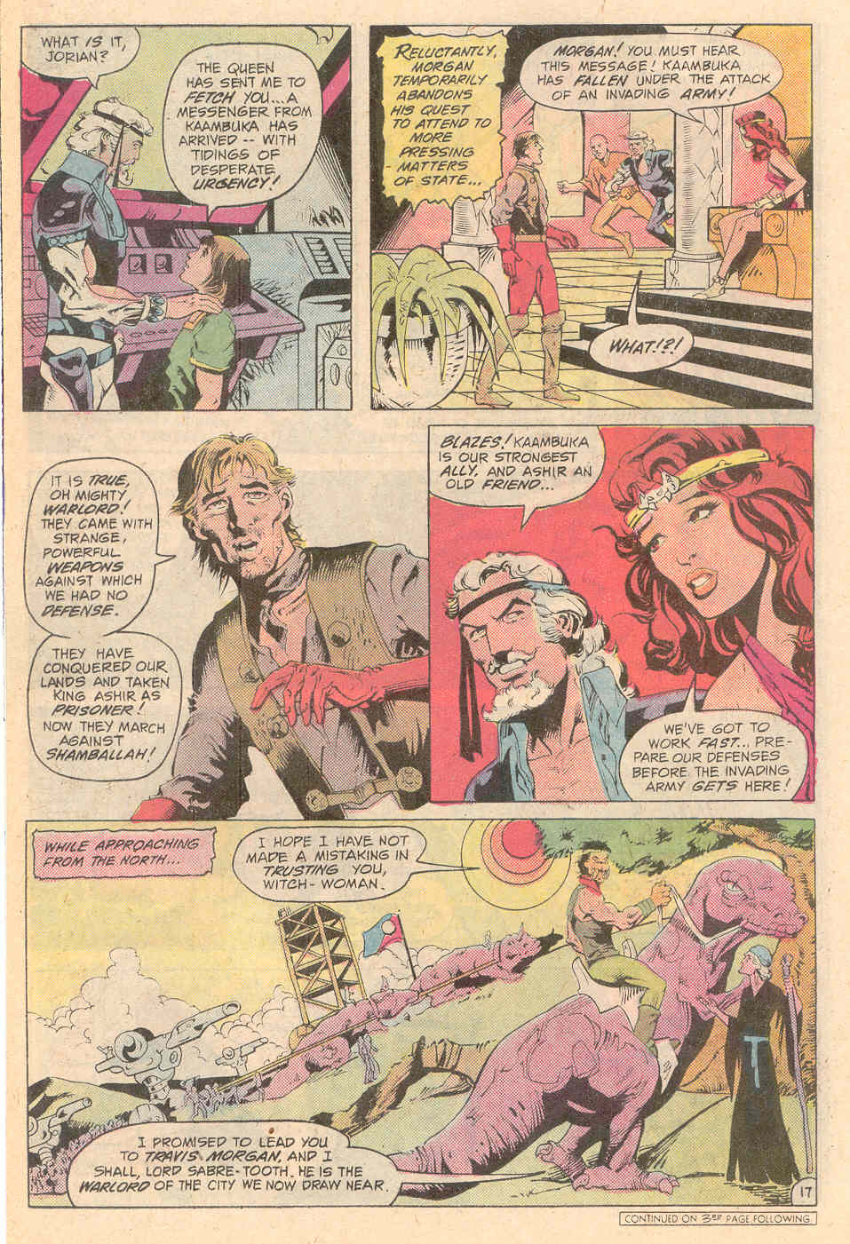Read online Warlord (1976) comic -  Issue #75 - 17