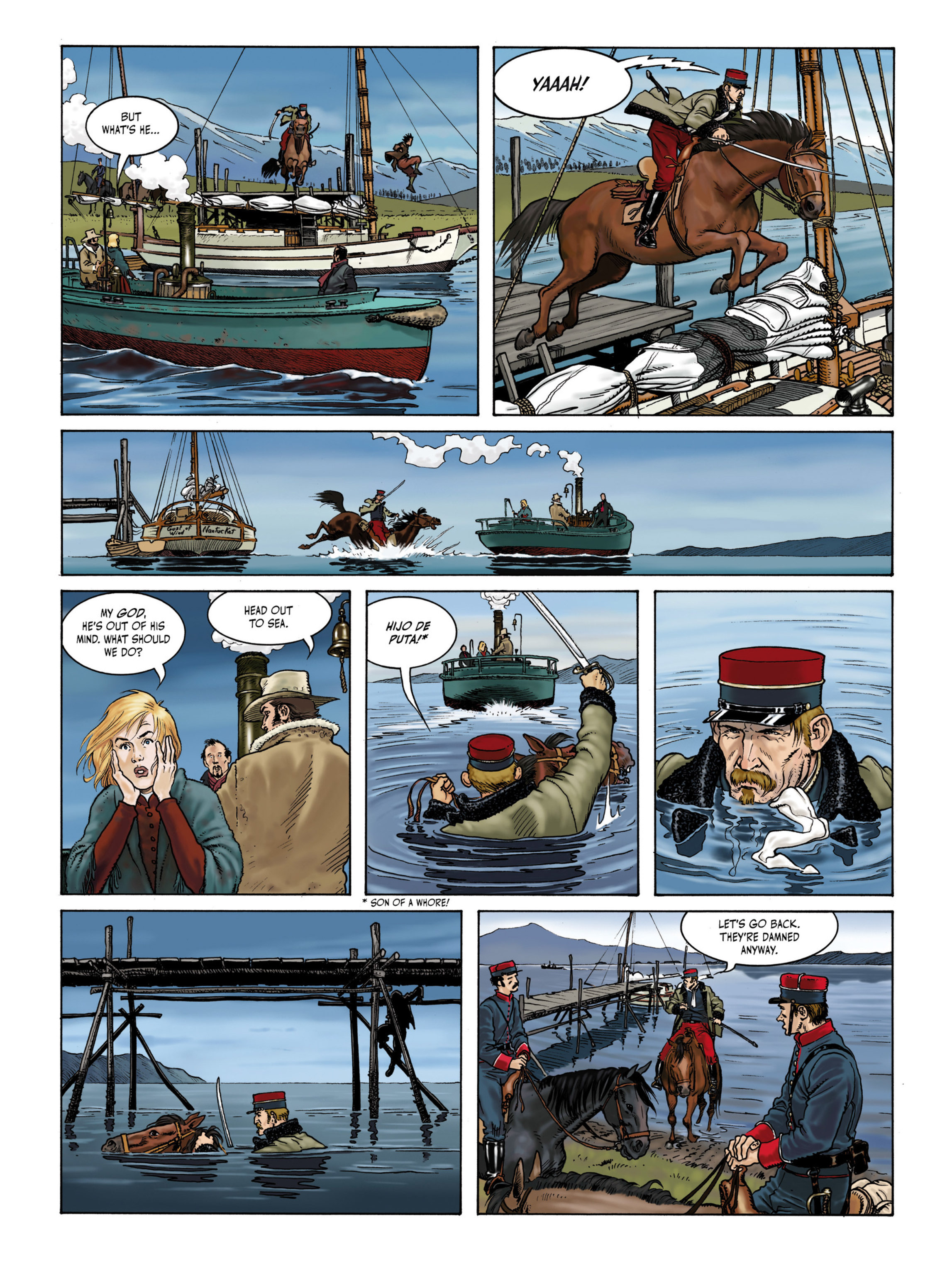 Read online Cape Horn comic -  Issue #2 - 11