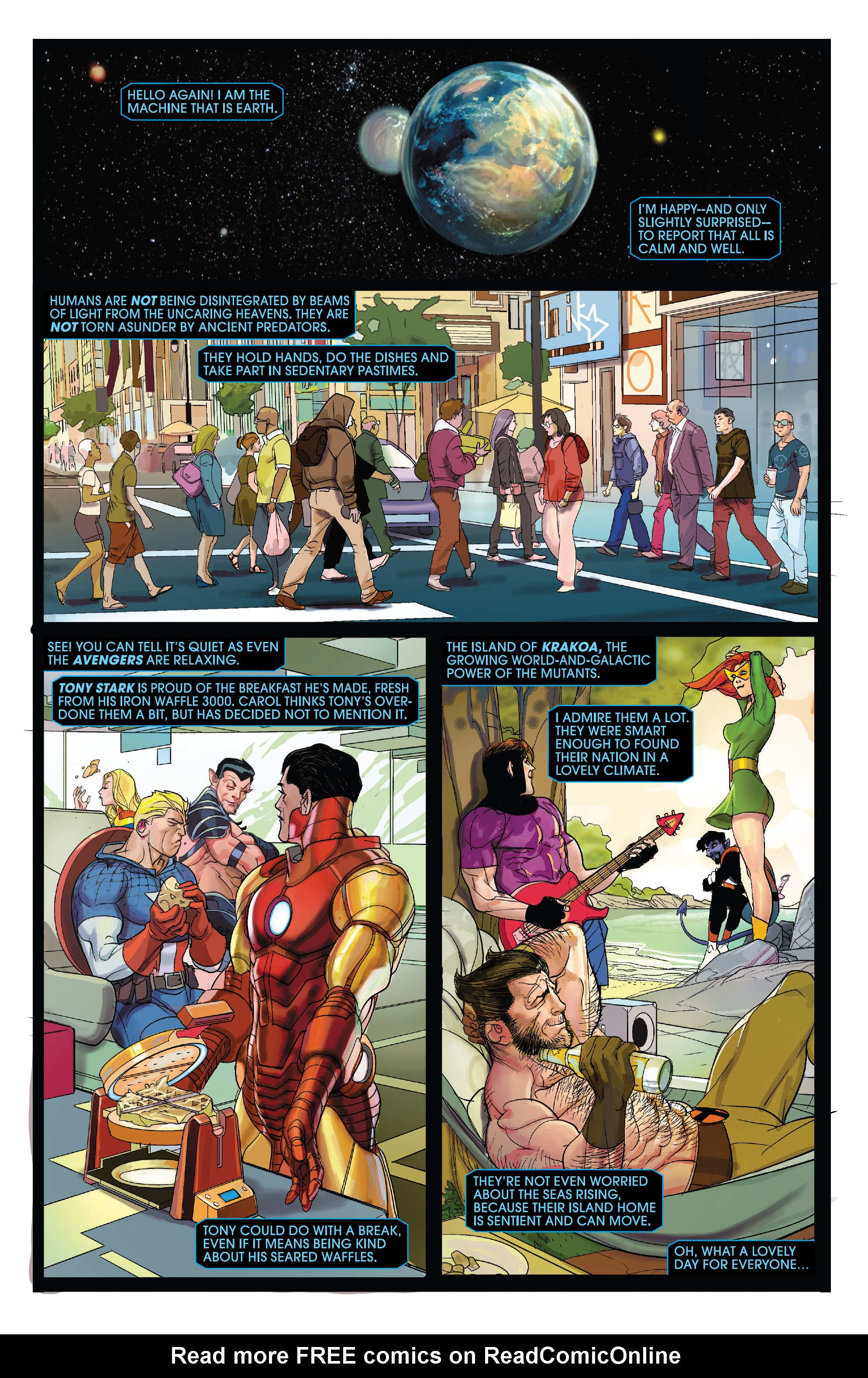 Read online A.X.E.: Eve Of Judgment comic -  Issue # Full - 2