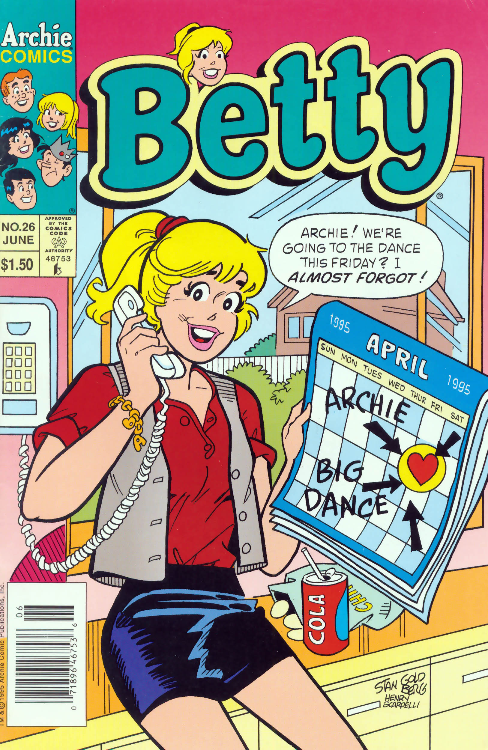 Read online Betty comic -  Issue #26 - 1