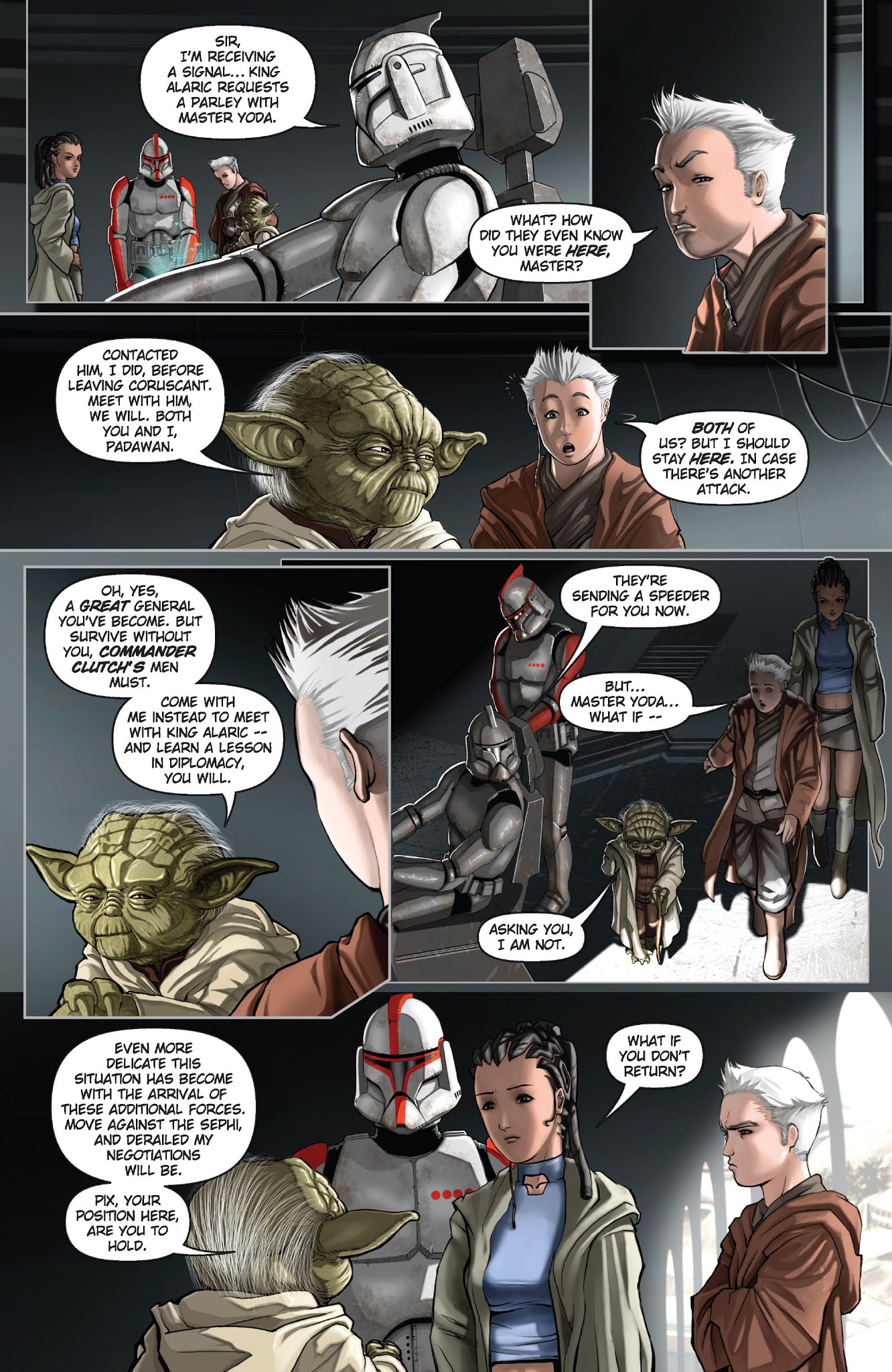 Read online Star Wars: Jedi comic -  Issue # Issue Yoda - 12