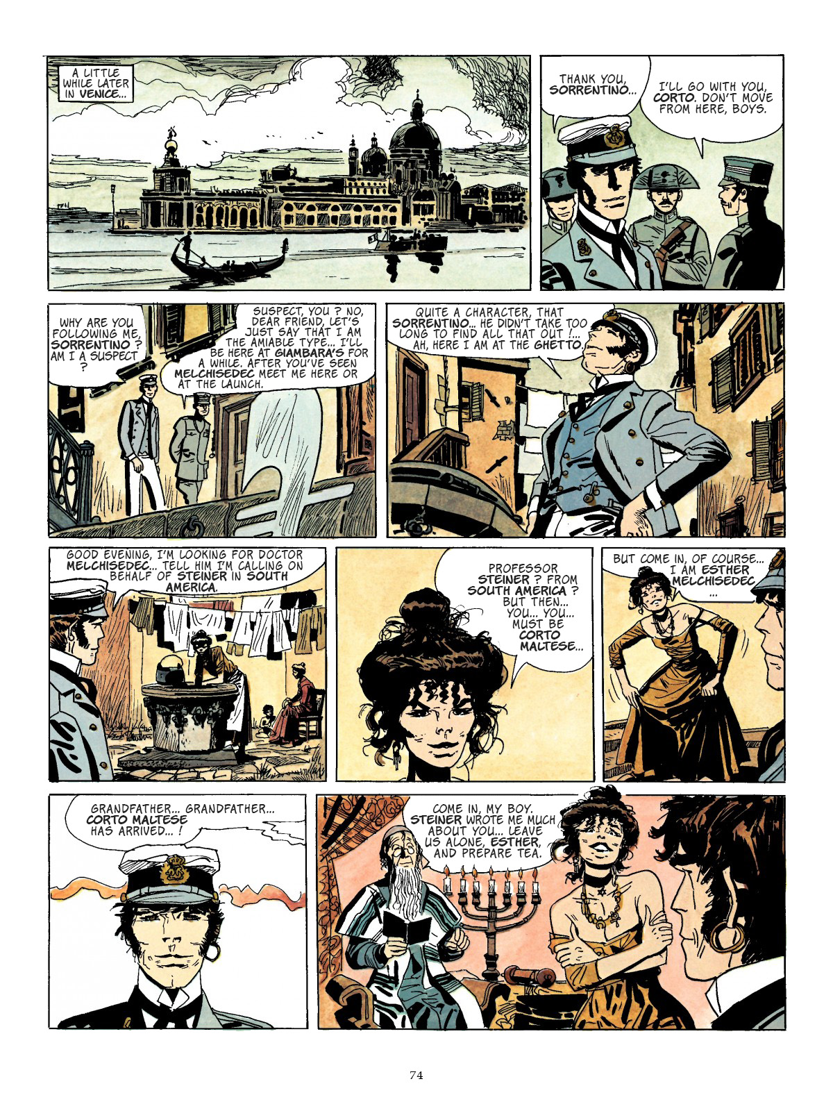 Read online Corto Maltese comic -  Issue # TPB 6 - 69