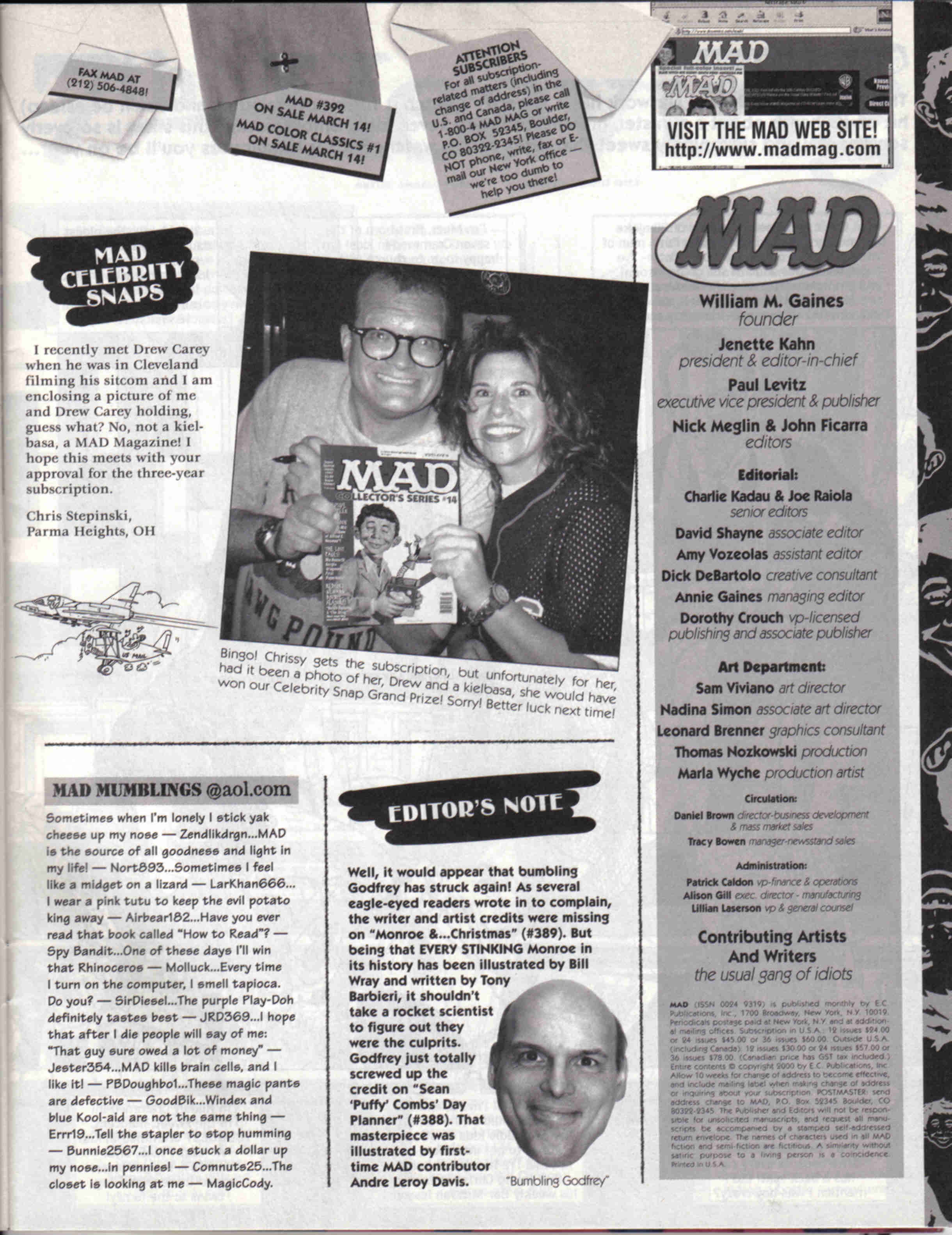 Read online MAD comic -  Issue #391 - 5