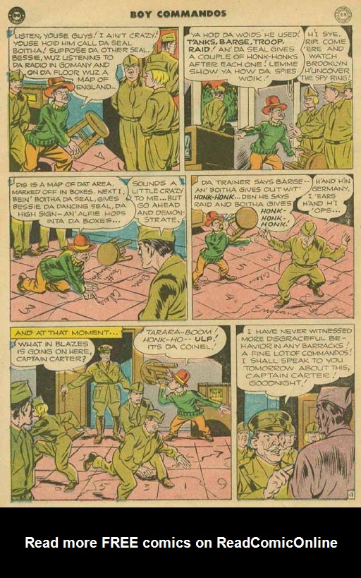 Read online Boy Commandos comic -  Issue #11 - 36