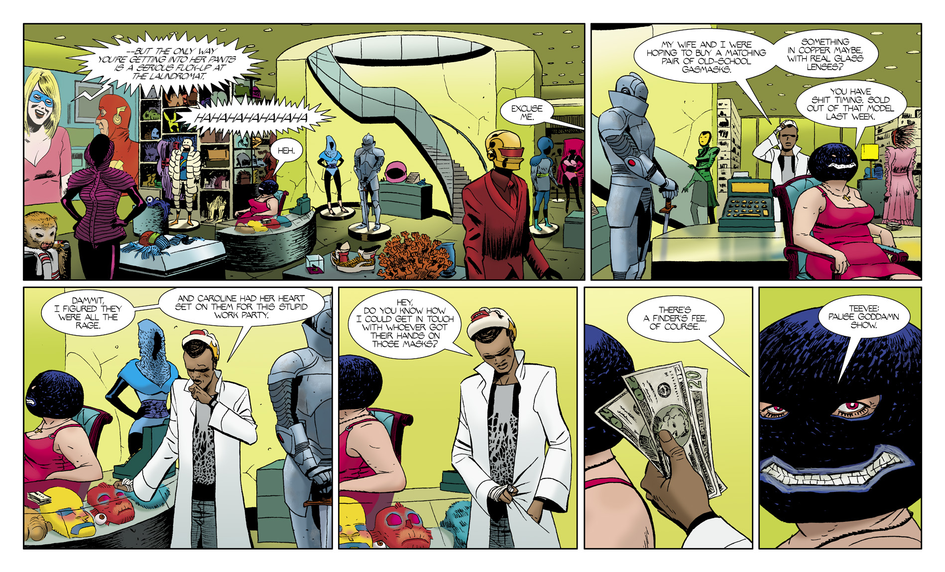 Read online The Private Eye comic -  Issue # _TPB 1 - 83