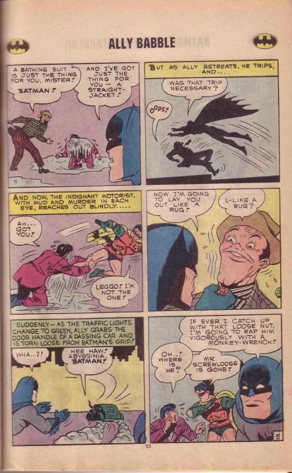 Read online Batman (1940) comic -  Issue #257 - 53