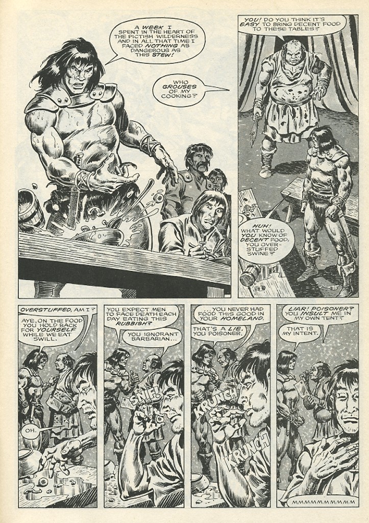 Read online The Savage Sword Of Conan comic -  Issue #138 - 11