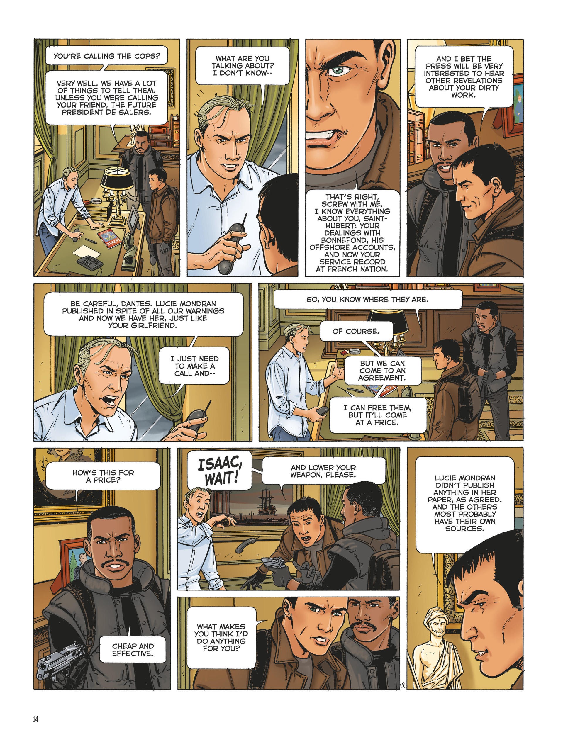 Read online Dantes comic -  Issue #6 - 16