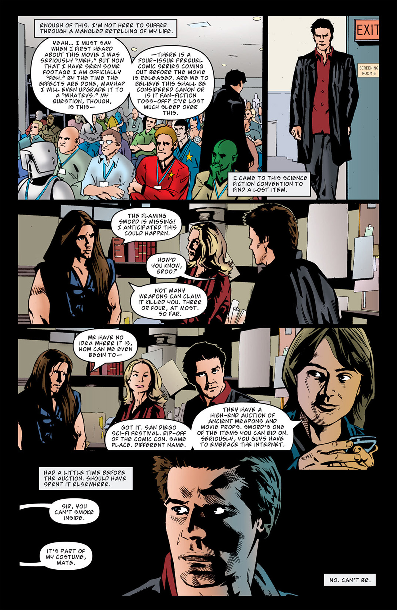 Read online Angel comic -  Issue #26 - 9