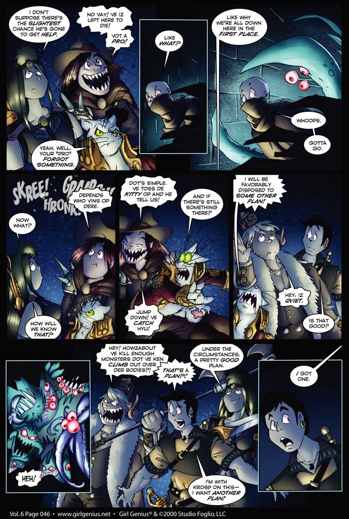 Read online Girl Genius (2002) comic -  Issue #6 - 47