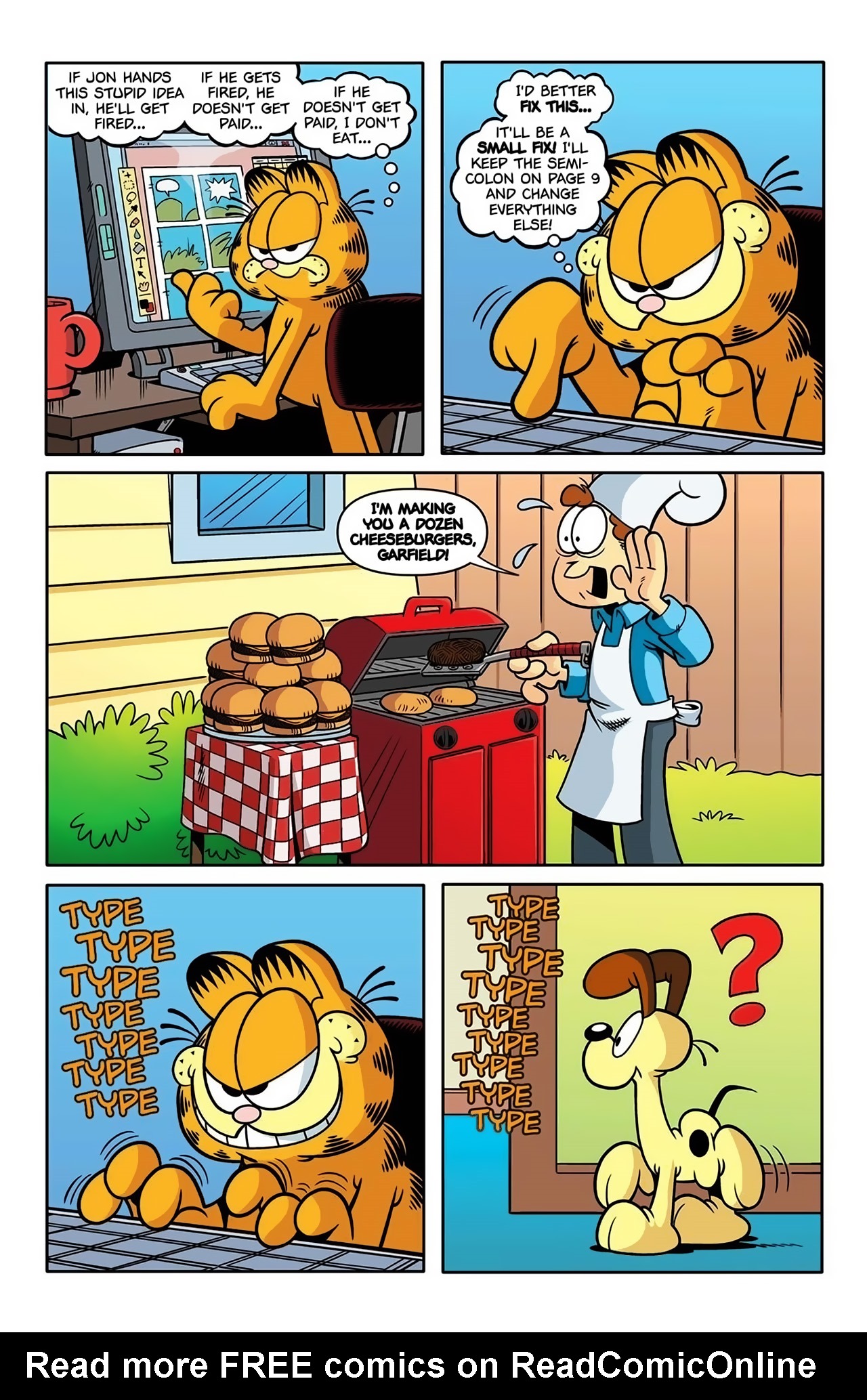 Read online Garfield comic -  Issue #4 - 6