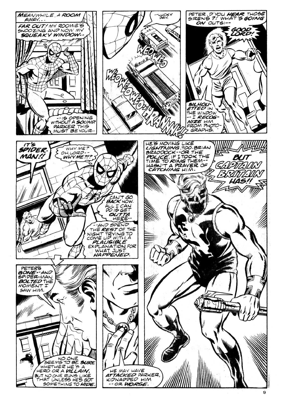 Read online Captain Britain (1976) comic -  Issue # _Special 1 - 9