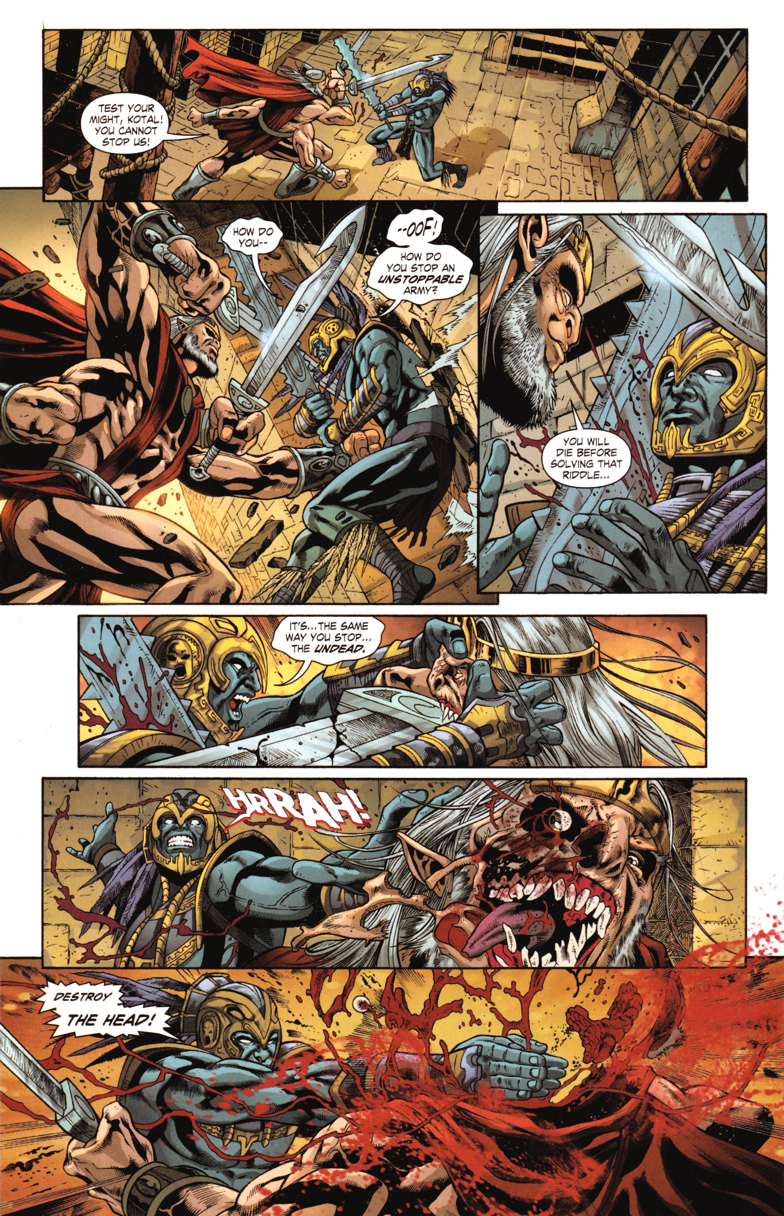 Read online Mortal Kombat X [II] comic -  Issue #6 - 30