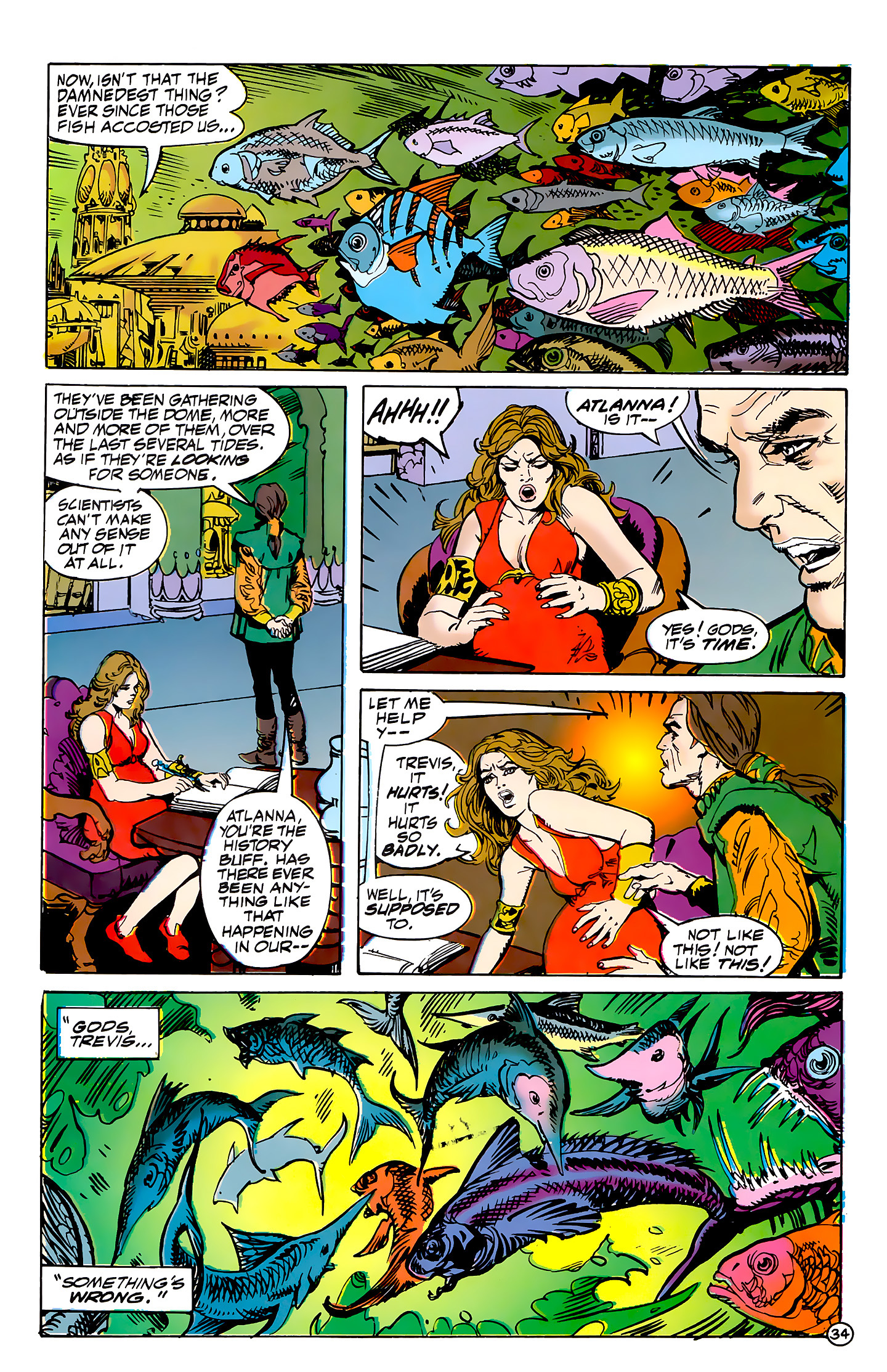 Read online Atlantis Chronicles comic -  Issue #7 - 35