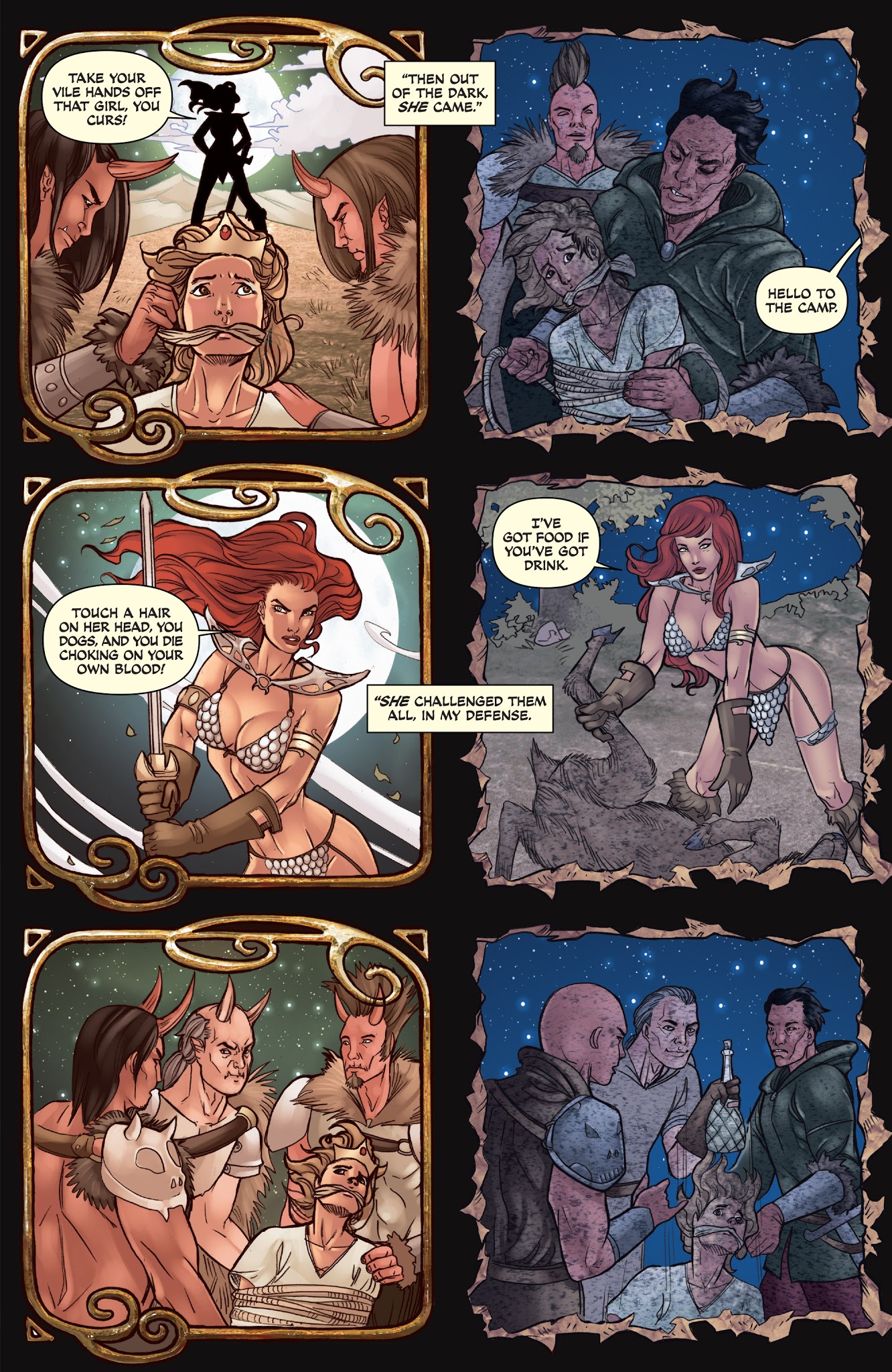 Read online Legends of Red Sonja comic -  Issue # TPB - 80