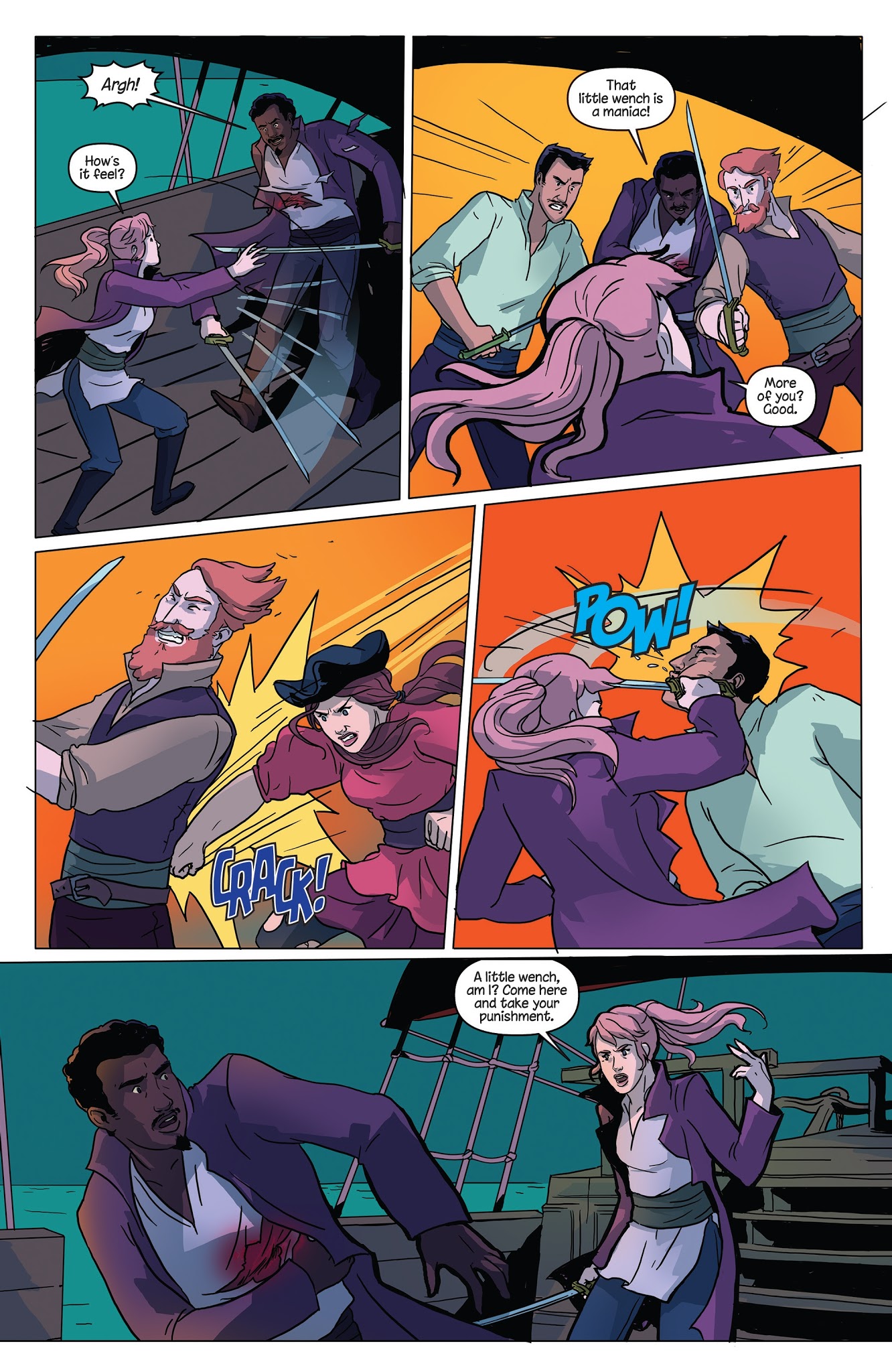 Read online Princeless Raven Year Two: Love and Revenge comic -  Issue #3 - 8
