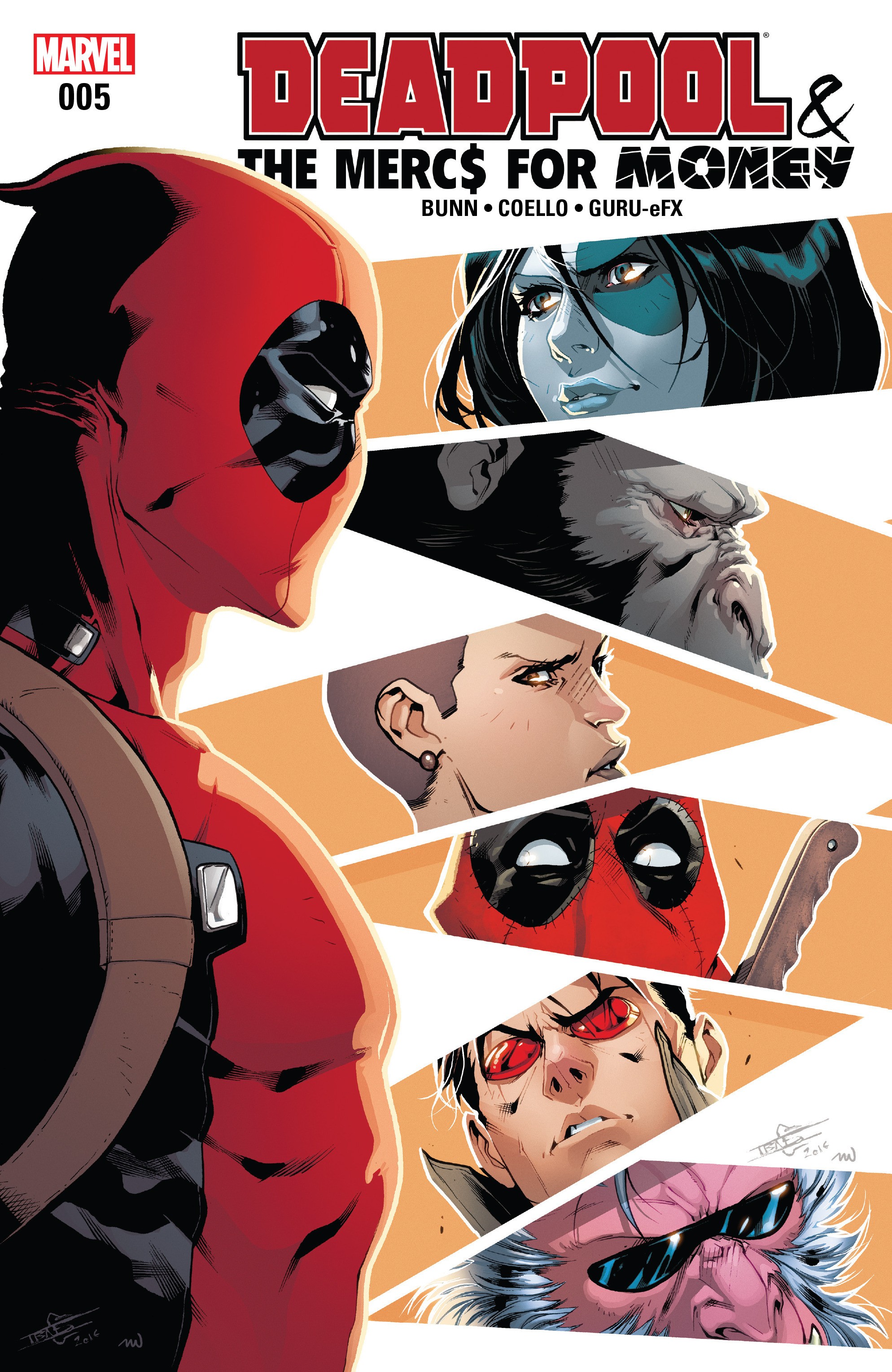 Read online Deadpool & the Mercs For Money [II] comic -  Issue #5 - 1