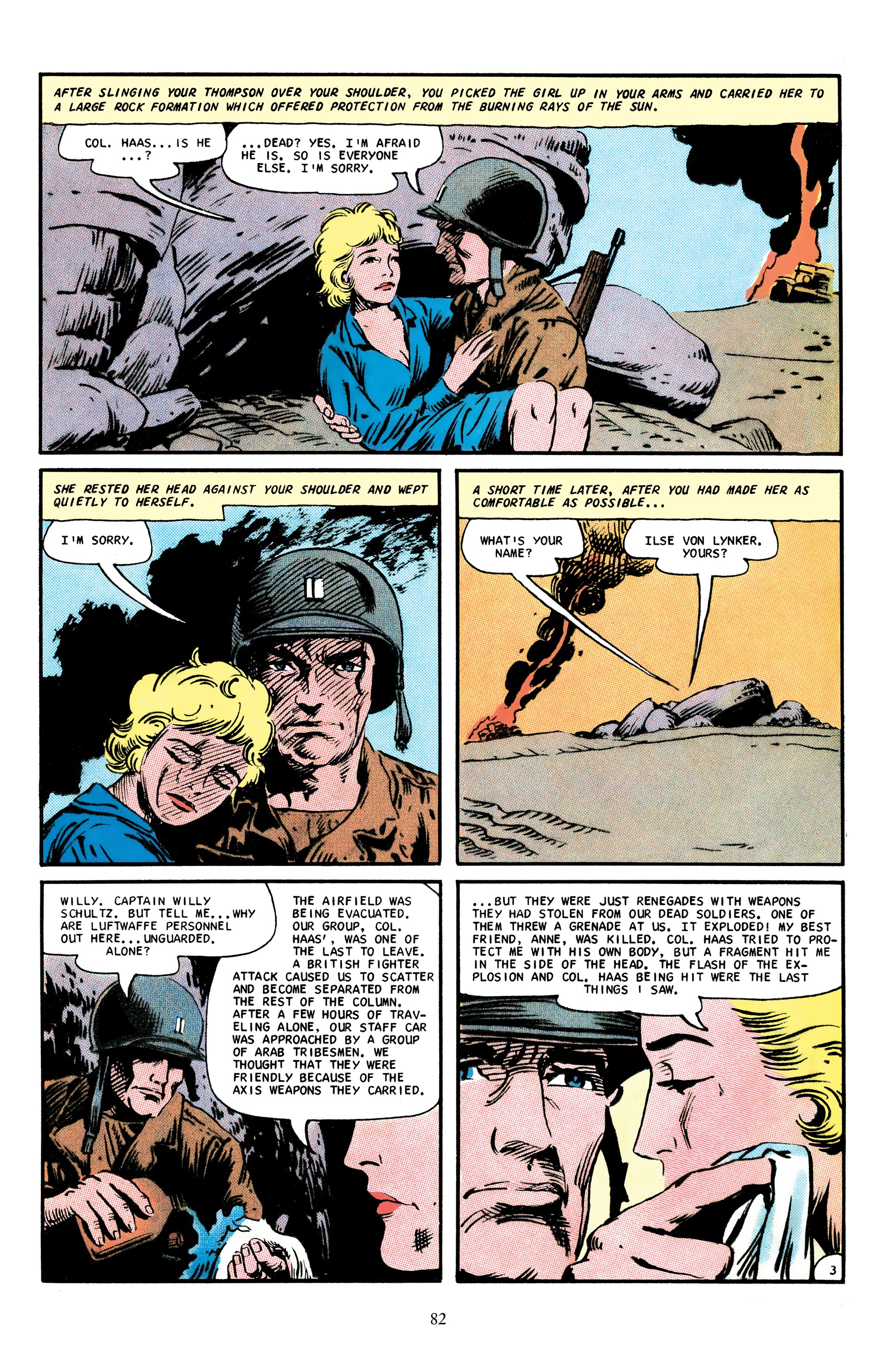 Read online The Lonely War of Capt. Willy Schultz comic -  Issue # TPB (Part 1) - 84