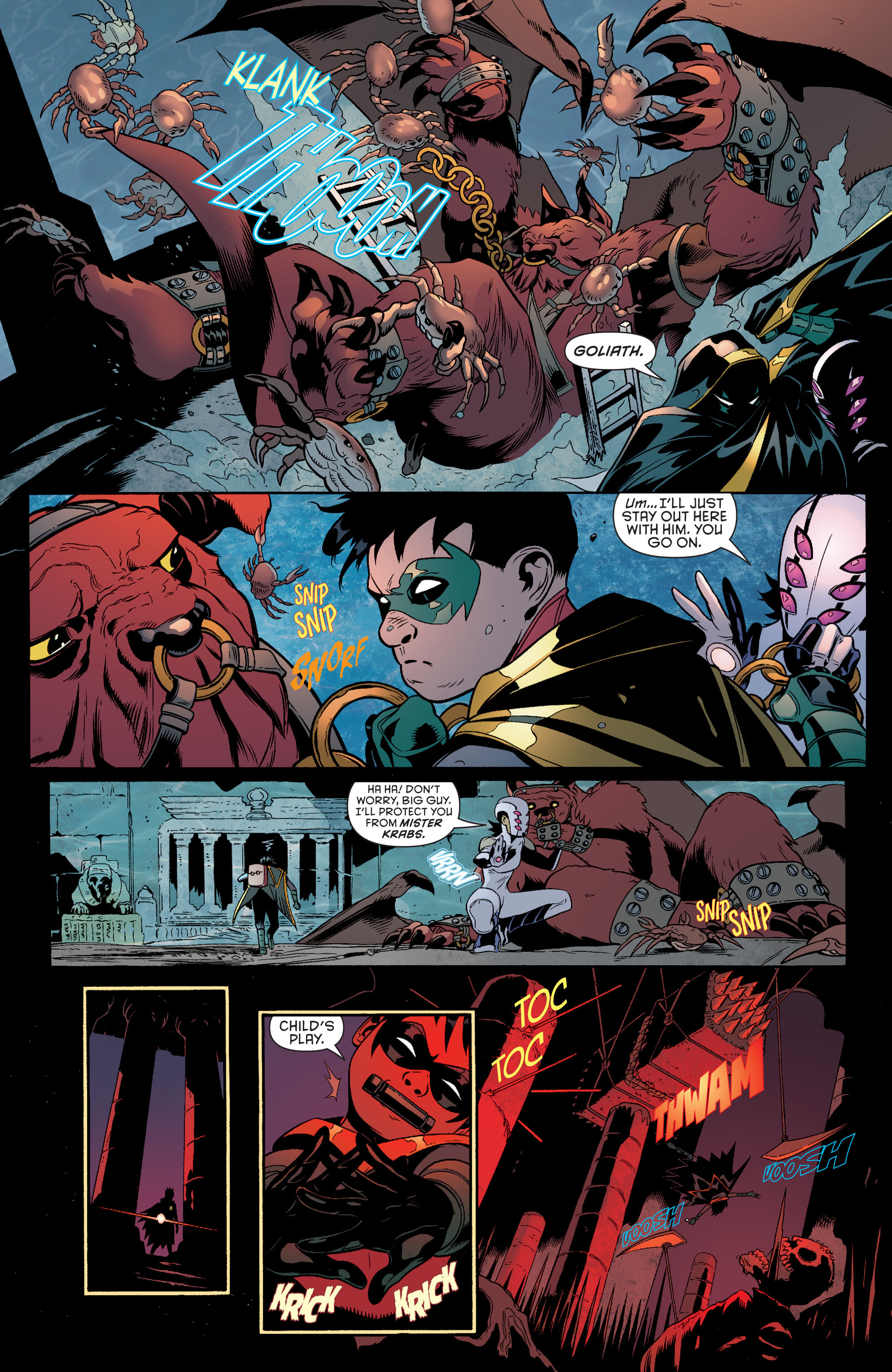 Read online Robin: Son of Batman comic -  Issue #4 - 12