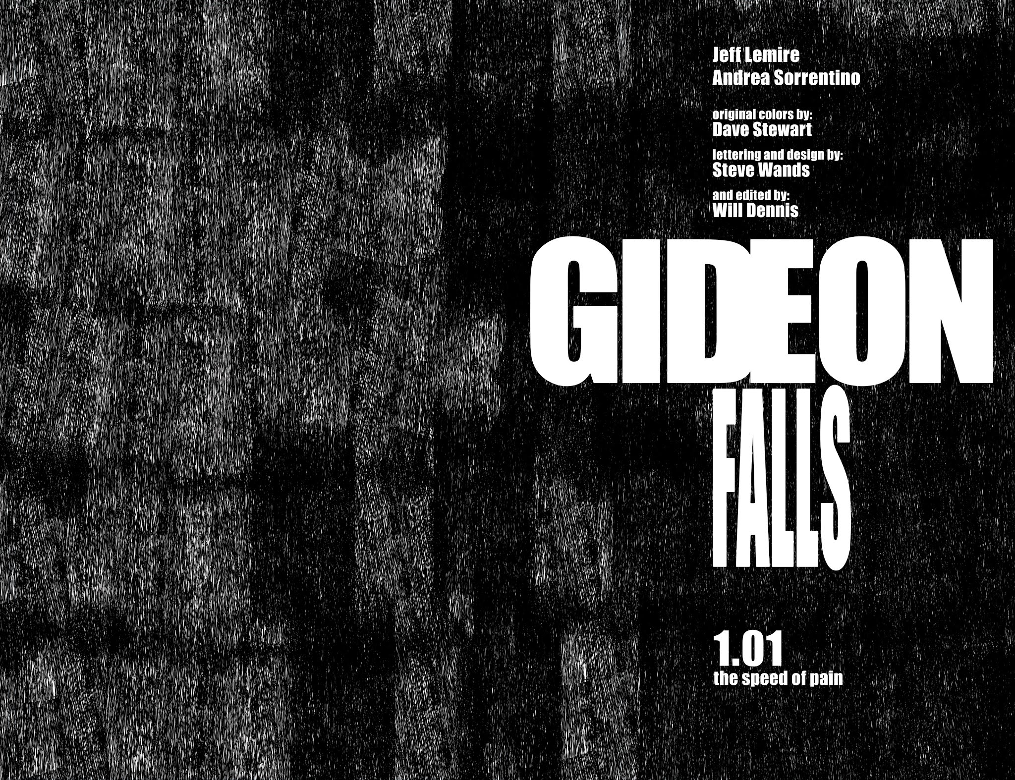 Read online Gideon Falls: Director's Cut comic -  Issue #1 - 9